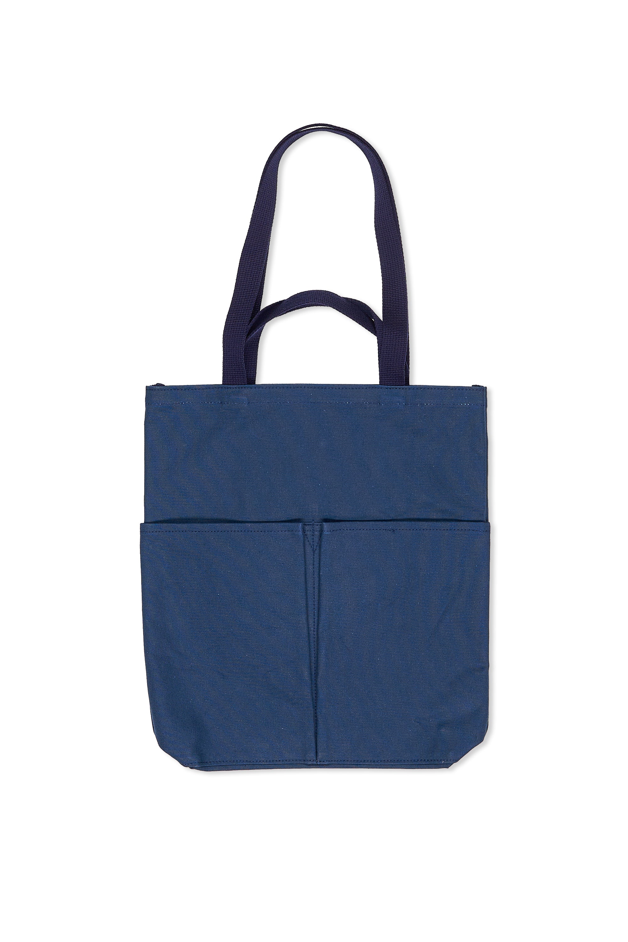 The Armoury Navy Cotton Canvas Sling Tote Bag *factory seconds*