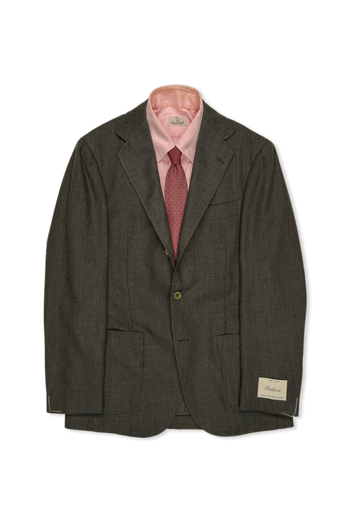 RING JACKET New Balloon テーラードジャケット オリーブ Ring Jacket Model 300F Olive Balloon Wool Sport Coat – Drop 93