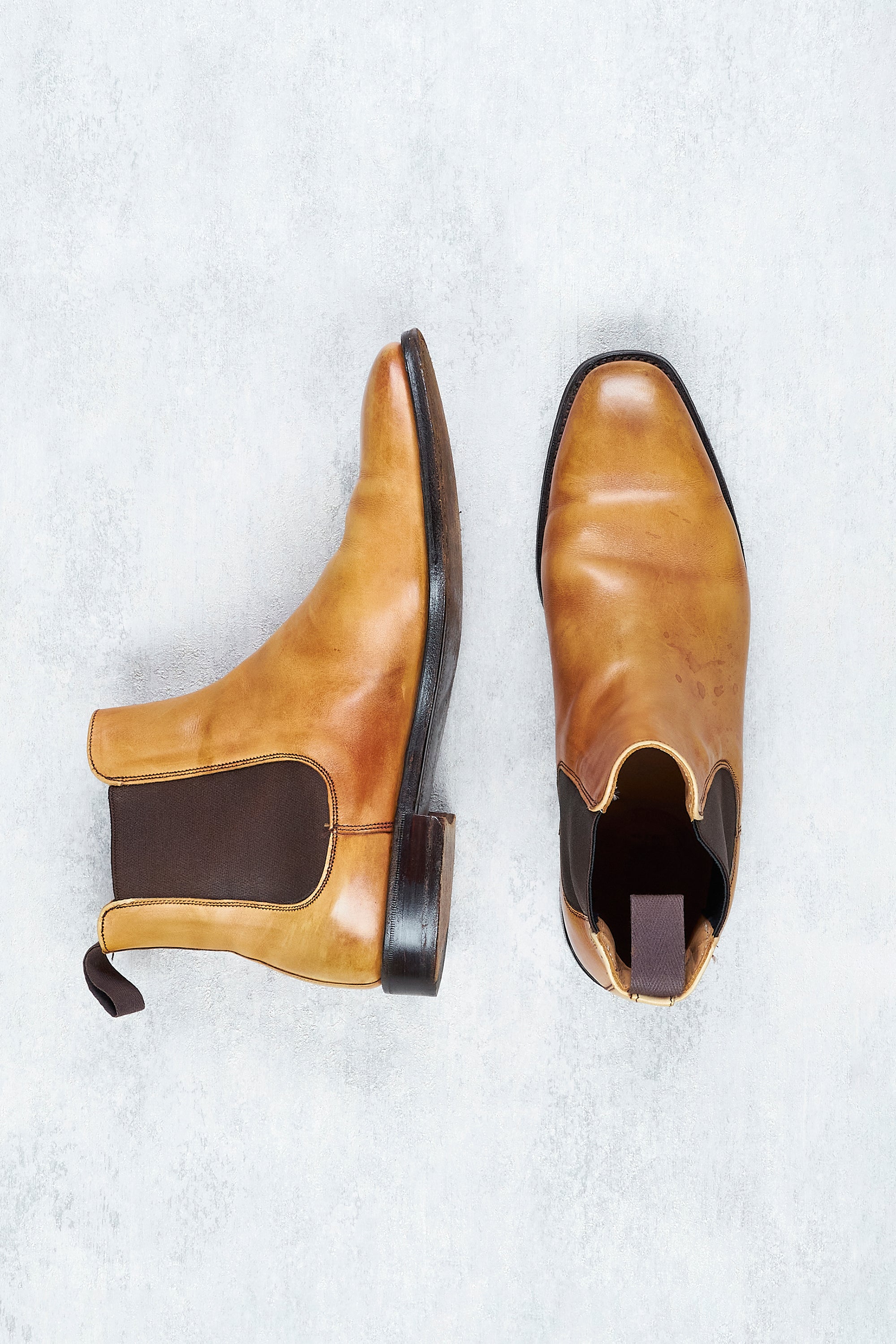 The Armoury Maple Calf Chelsea Boots