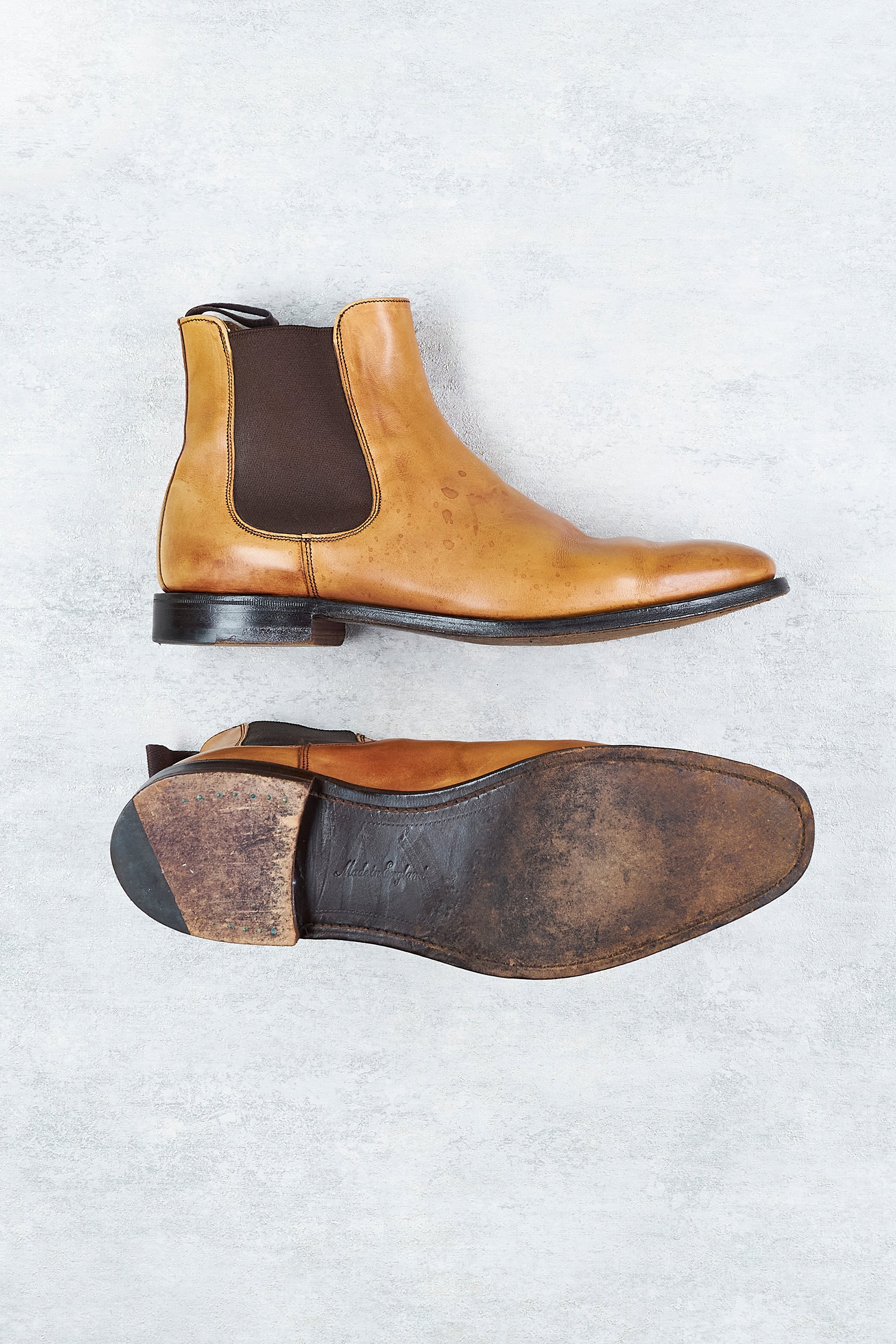 The Armoury Maple Calf Chelsea Boots