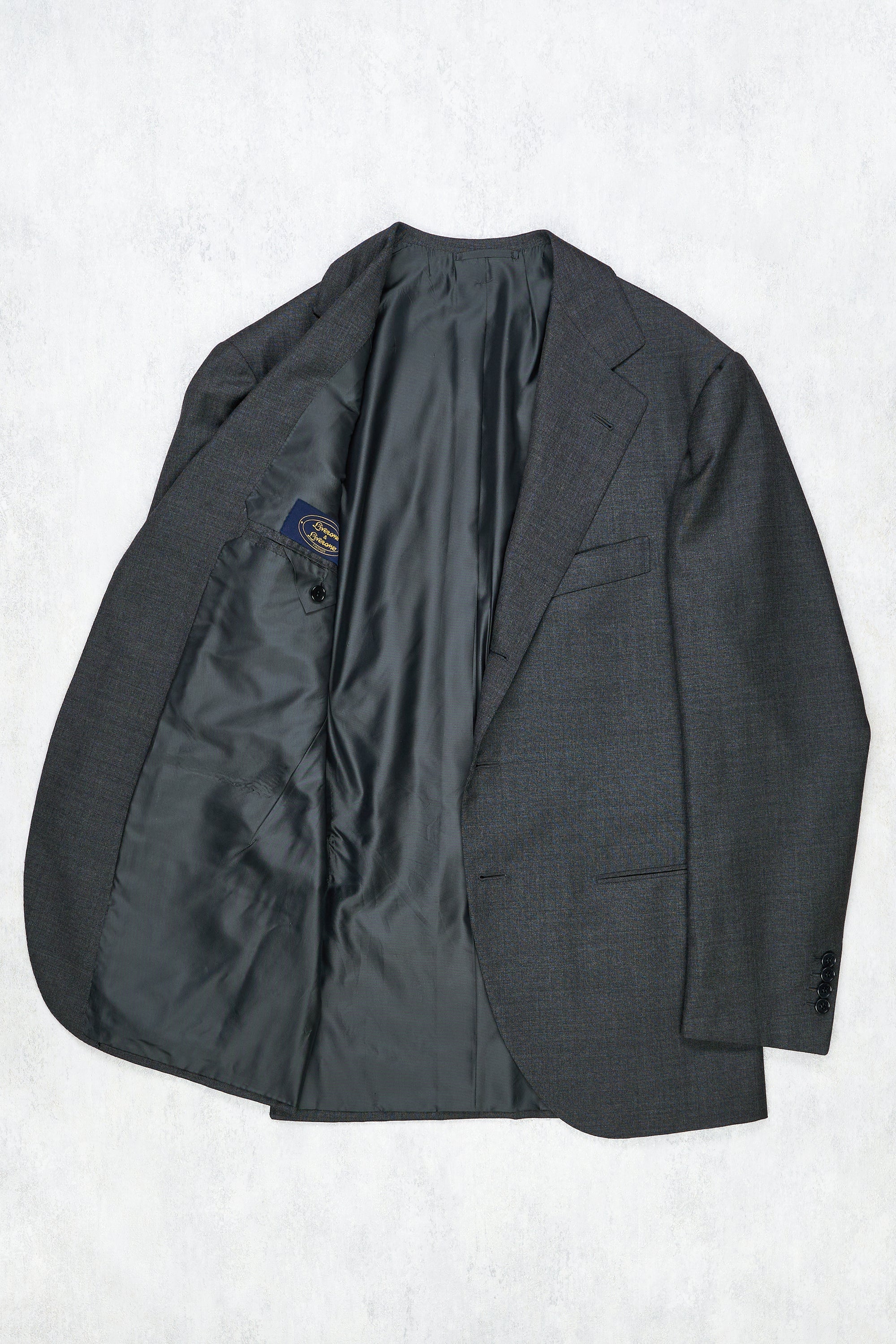 Liverano & Liverano Grey Wool Suit Bespoke