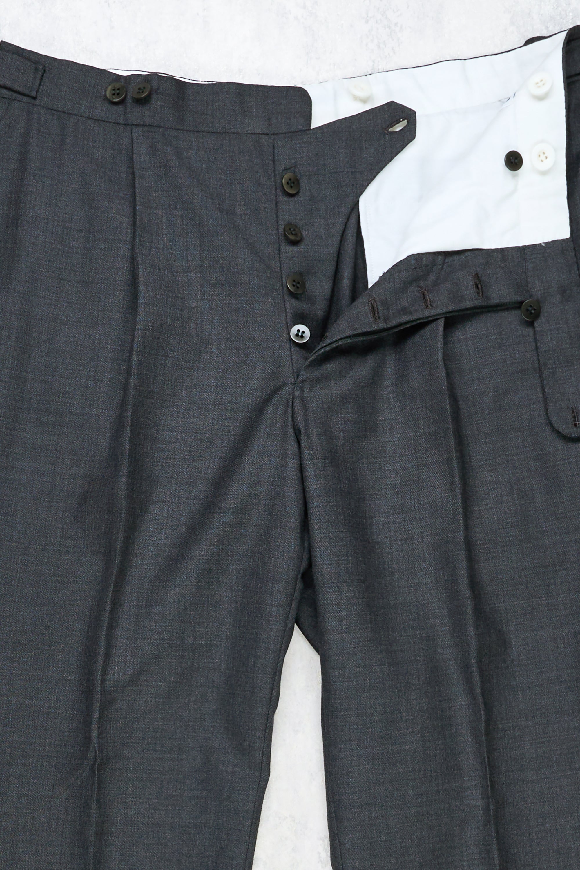 Liverano & Liverano Grey Wool Suit Bespoke