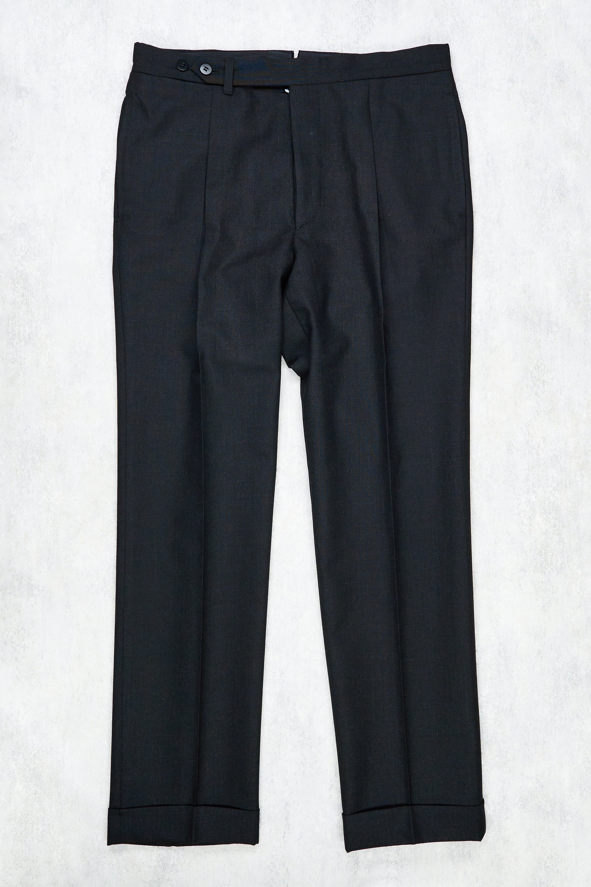 Orazio Luciano Charcoal Wool 3 Piece Suit
