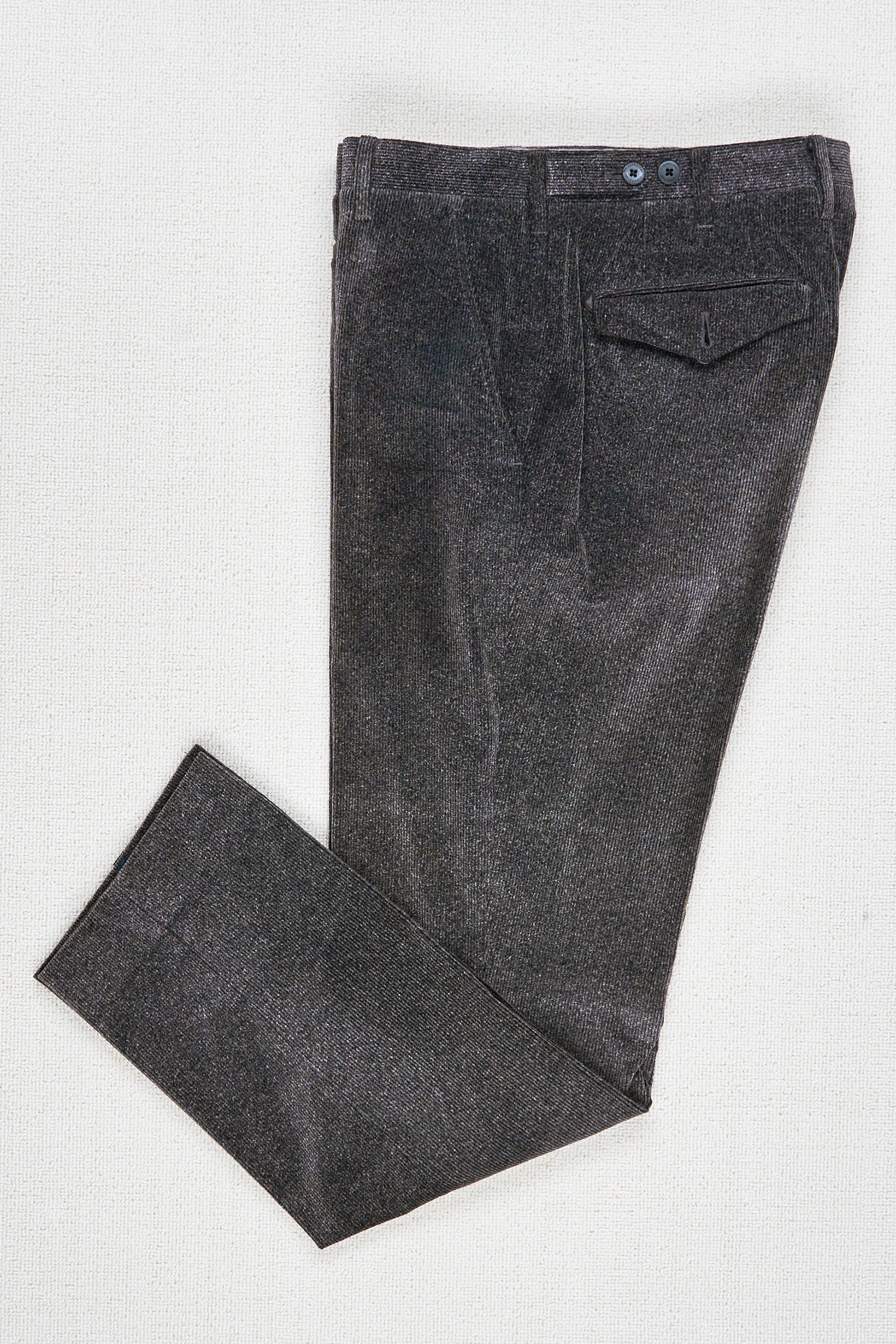 Corneliani Grey Corduroy Trousers