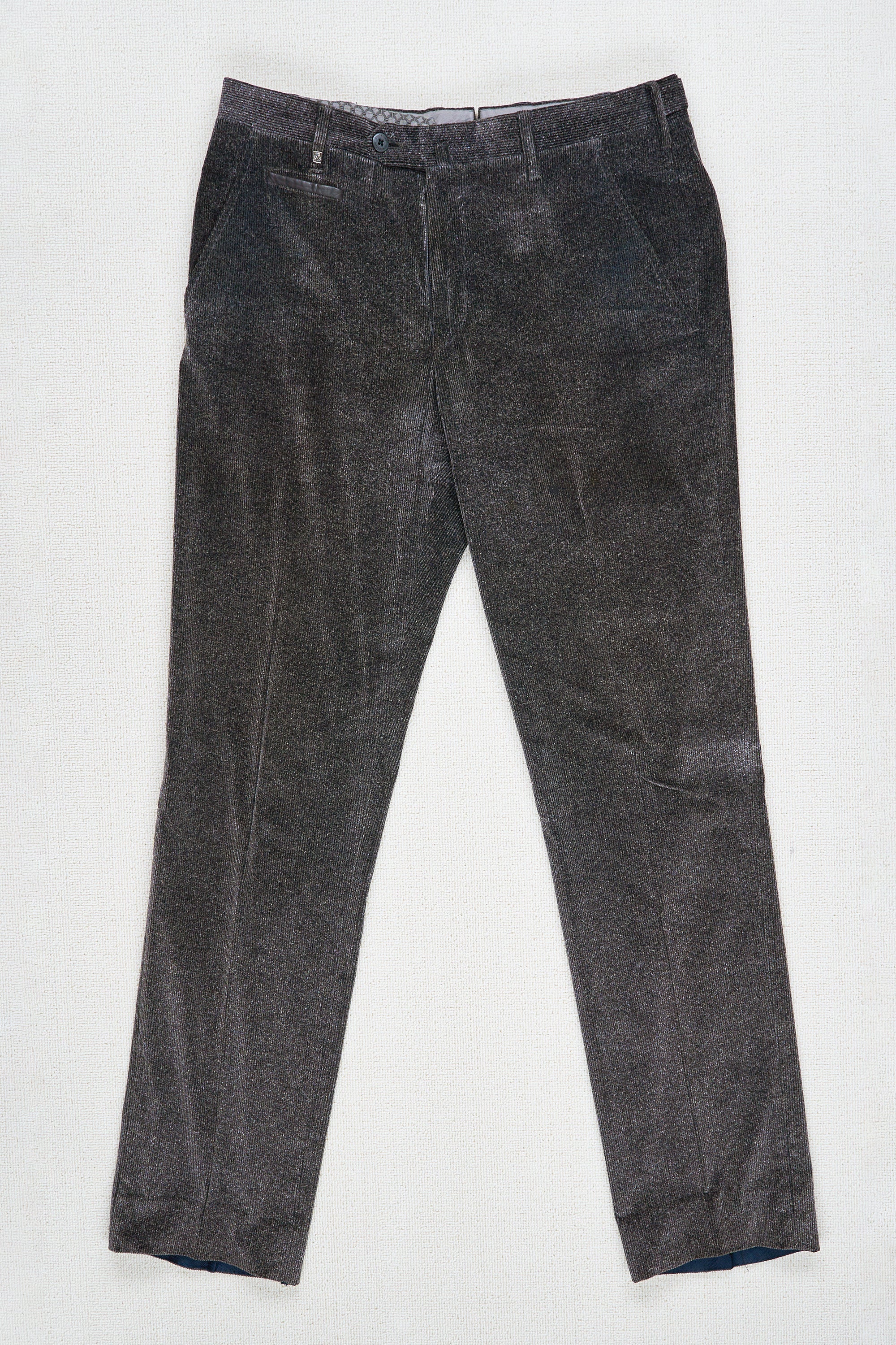 Corneliani Grey Corduroy Trousers