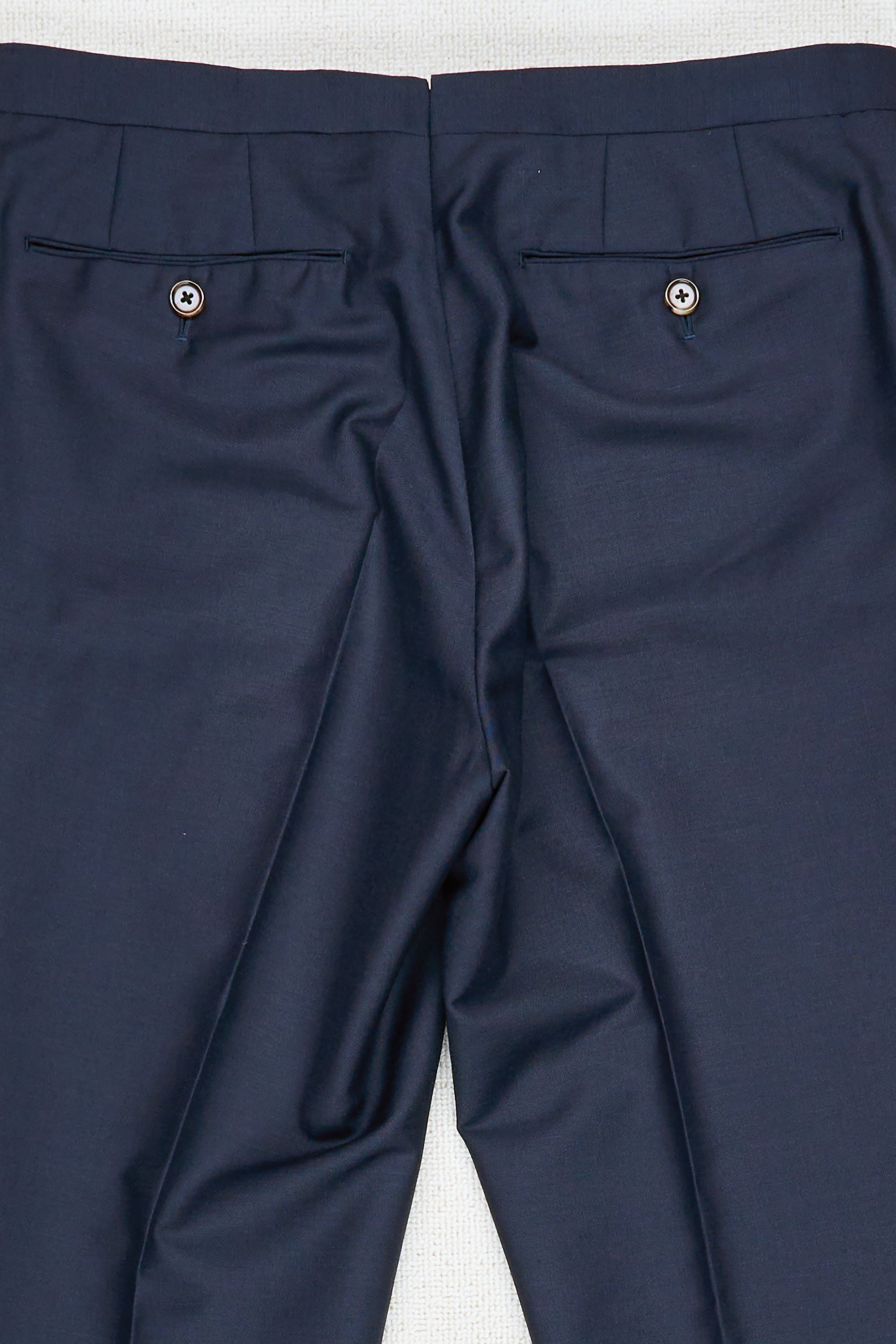 Ring Jacket Navy Mohair/Wool/Silk DB Suit