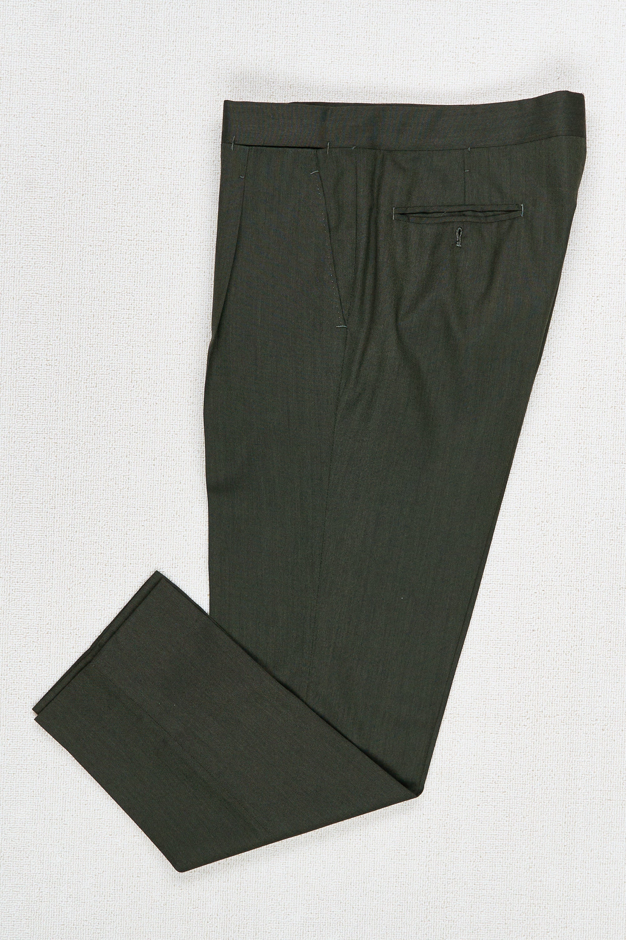 S3 Single Pleat Trousers / Donegal Tweed | Scavini