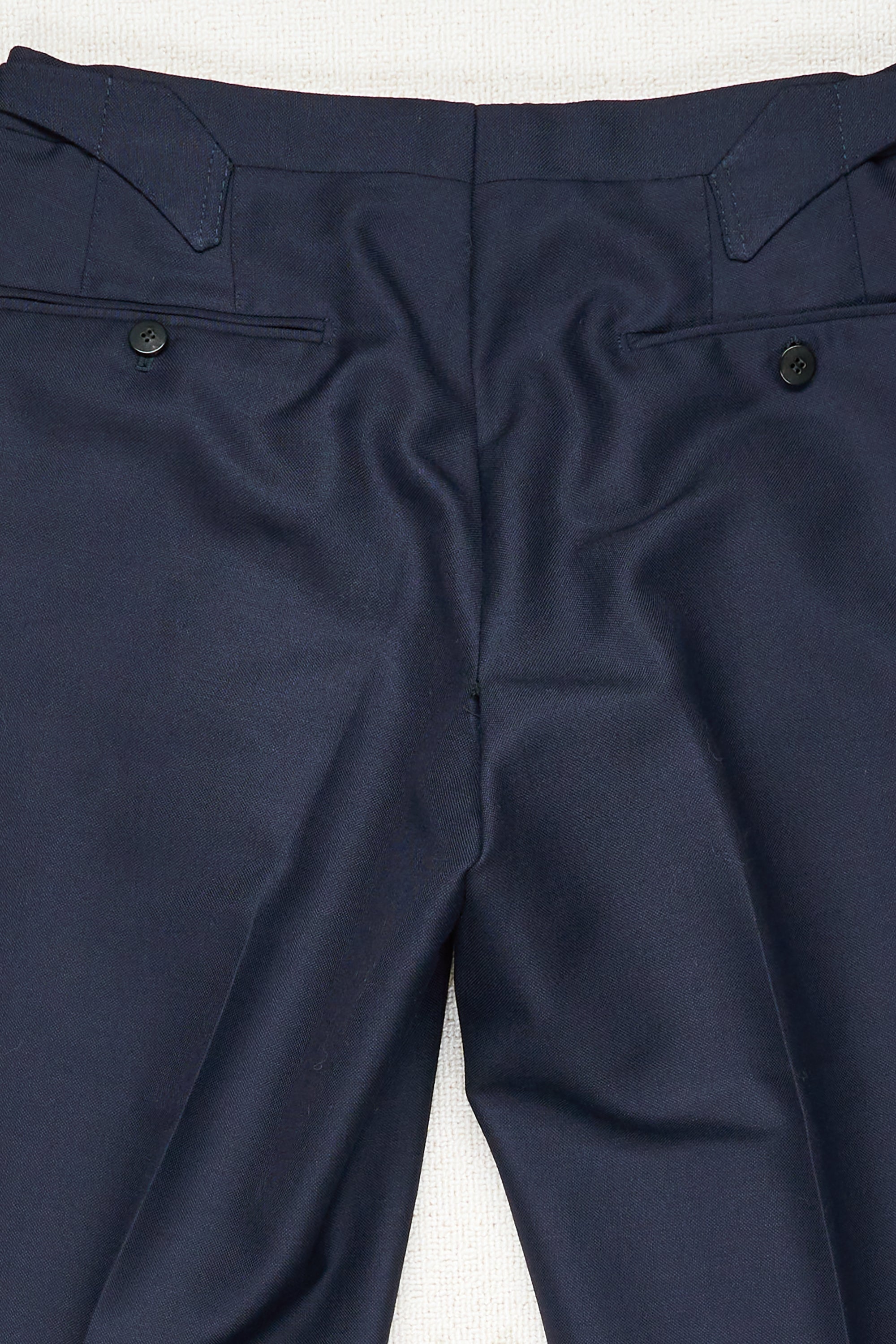 Cesare Attolini Navy Wool/Mohair Suit