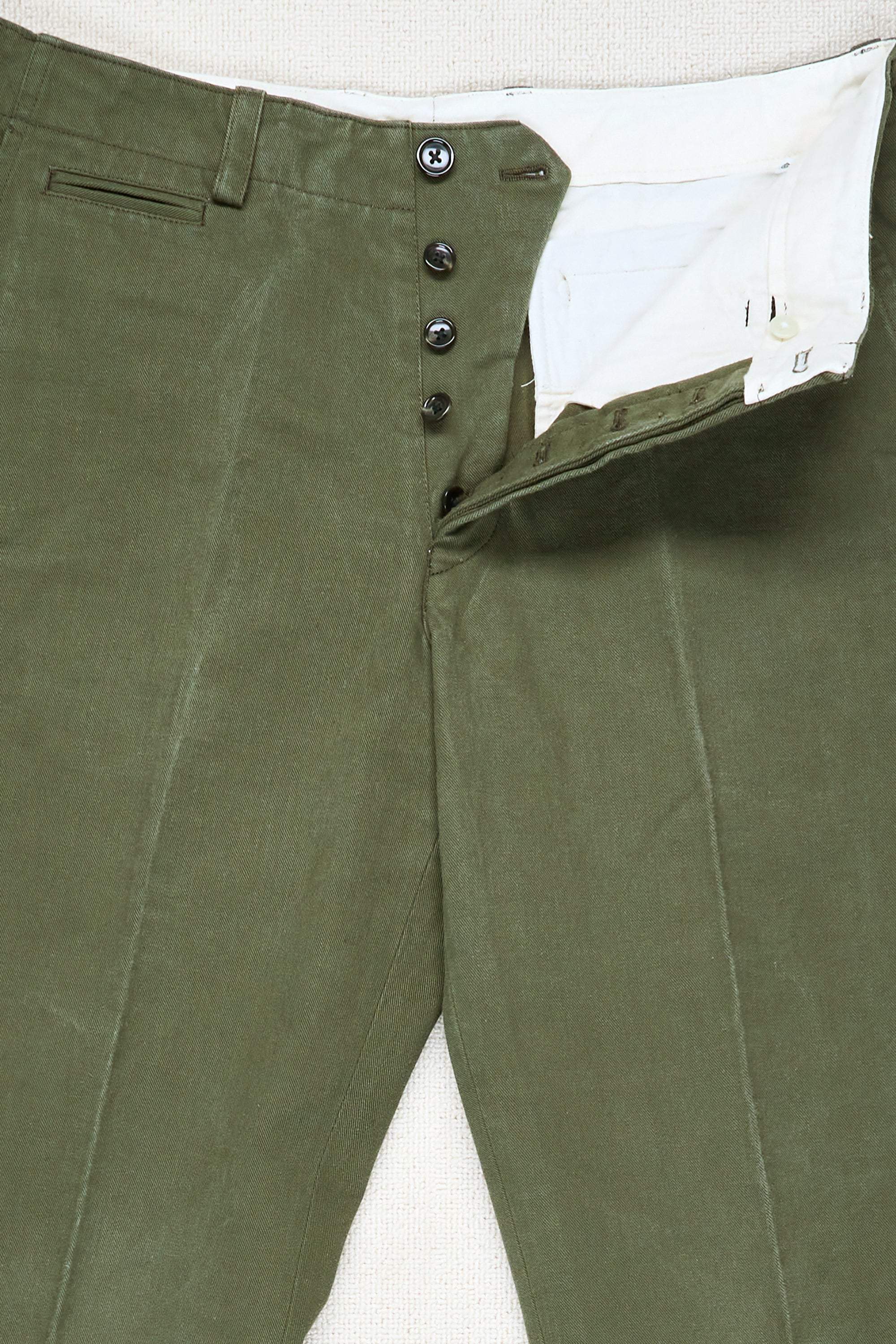 The Armoury by Ring Jacket Olive Cotton Sport Chinos *sample*