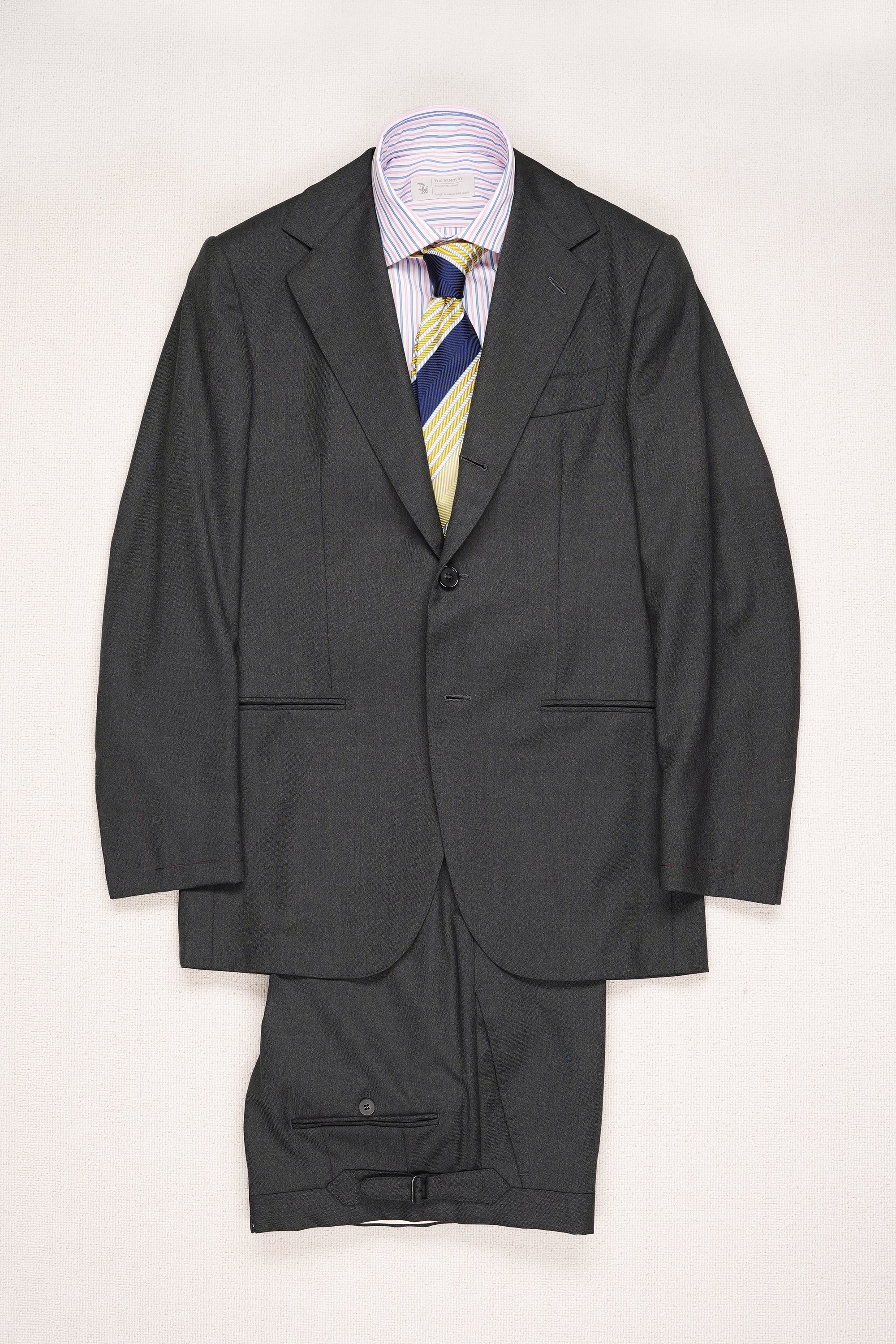 The Armoury Model 101 Grey Super 110 Wool Suit