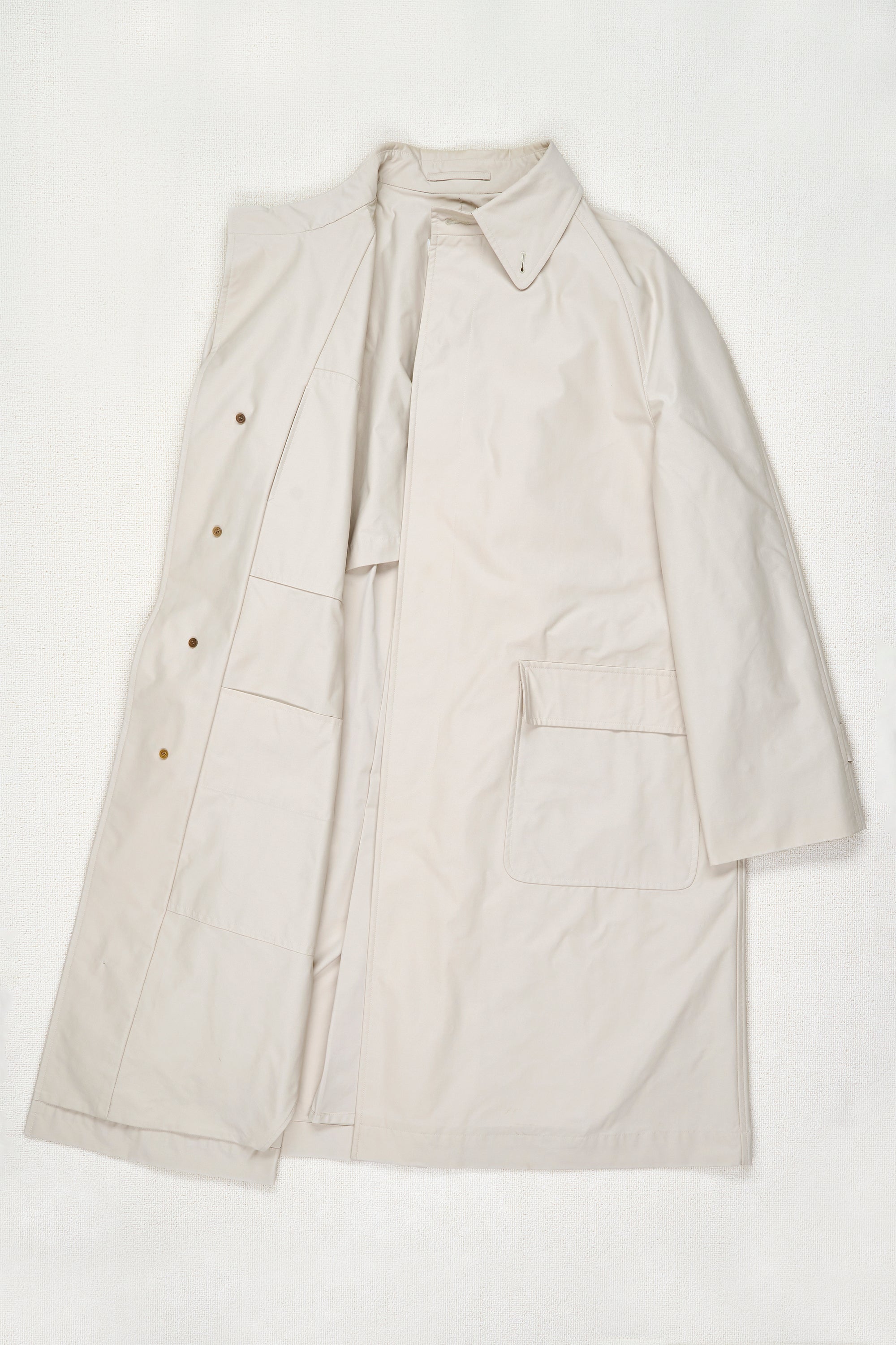 Cohérence Sand SID Twill Jersey Coat