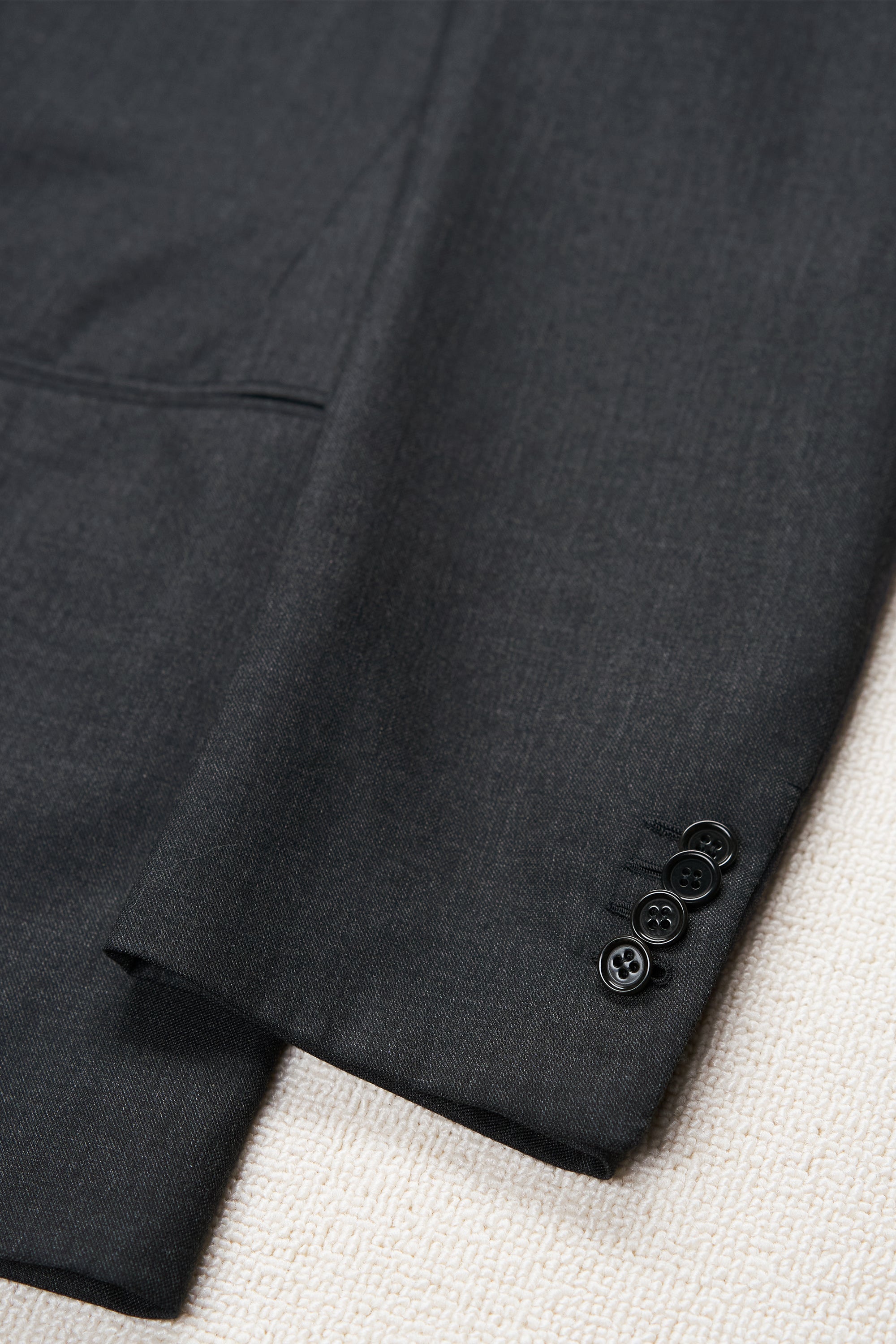 Liverano & Liverano Charcoal Wool Suit Bespoke