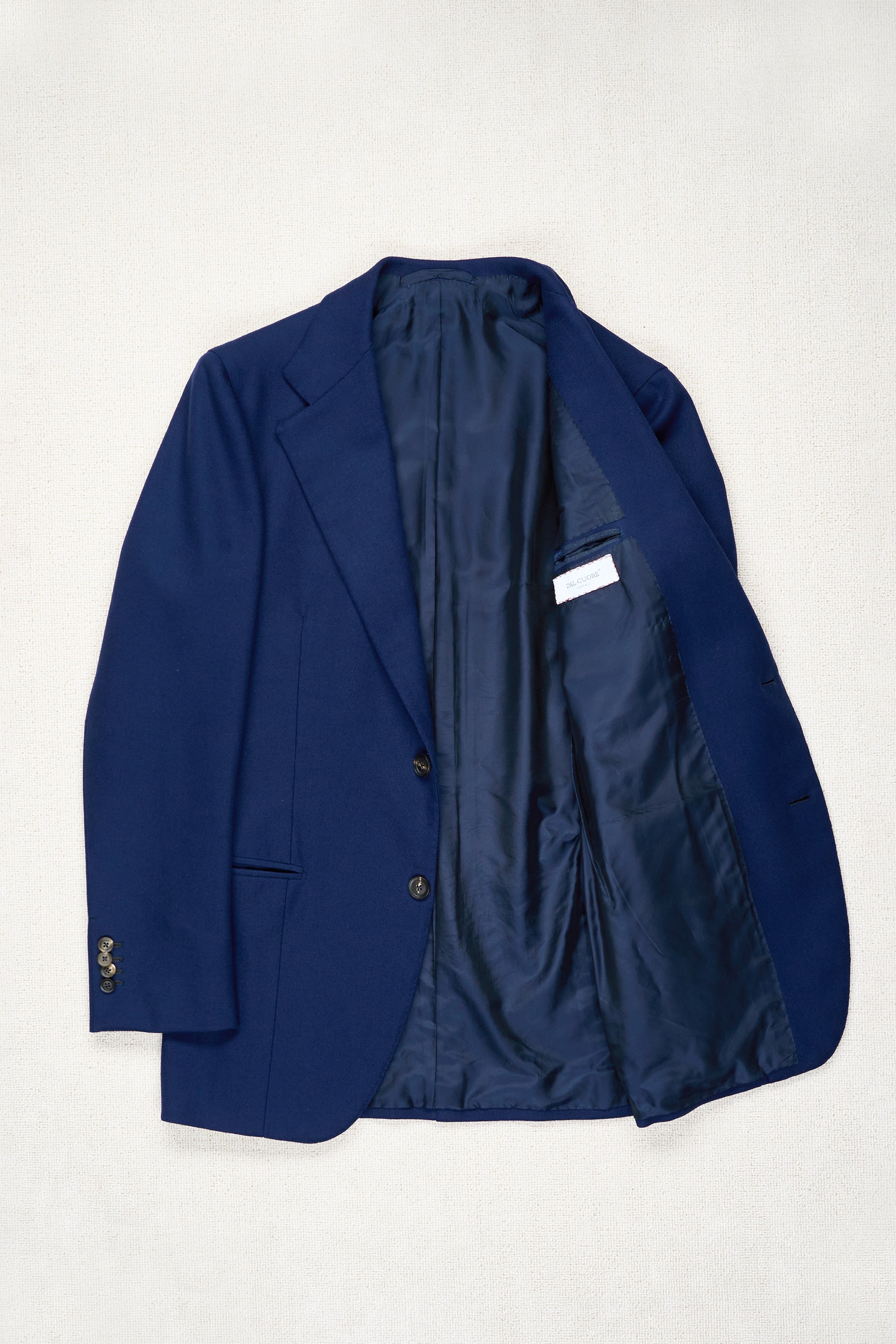 Dalcuore Royal Blue Wool Sport Coat Bespoke