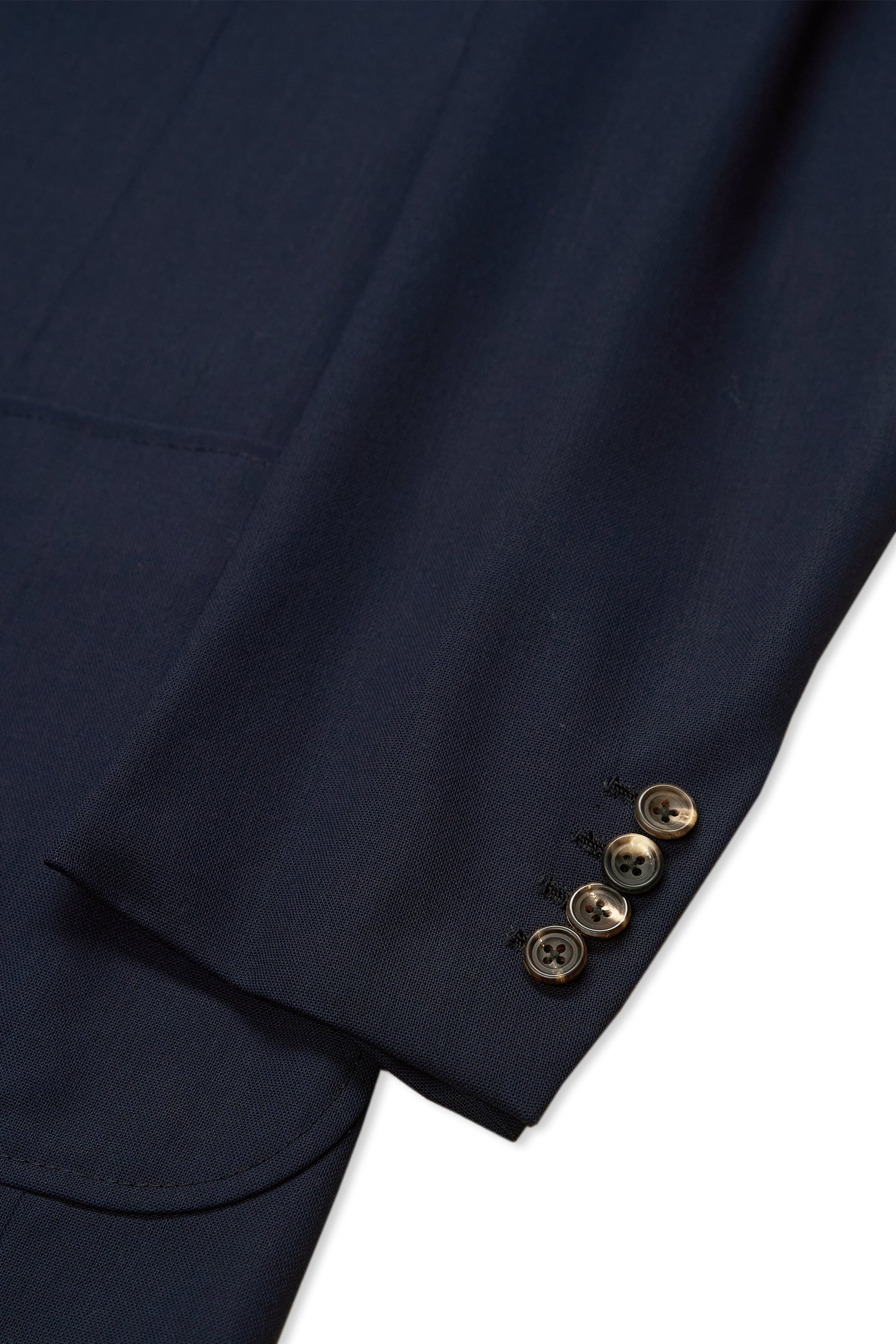 Richard James Navy Wool Sport Coat Bespoke