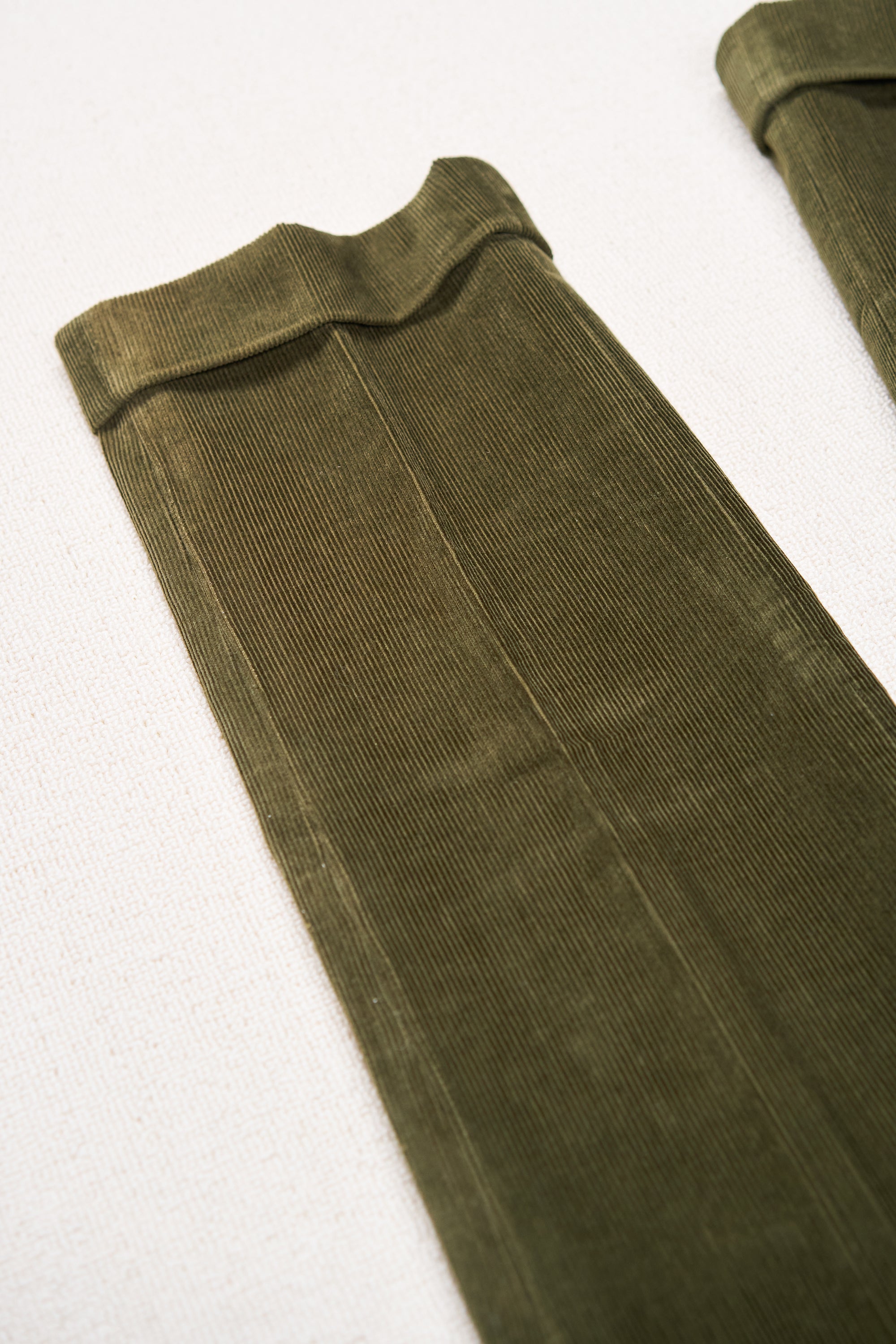 Ring Jacket Olive Cotton Corduroy Trousers