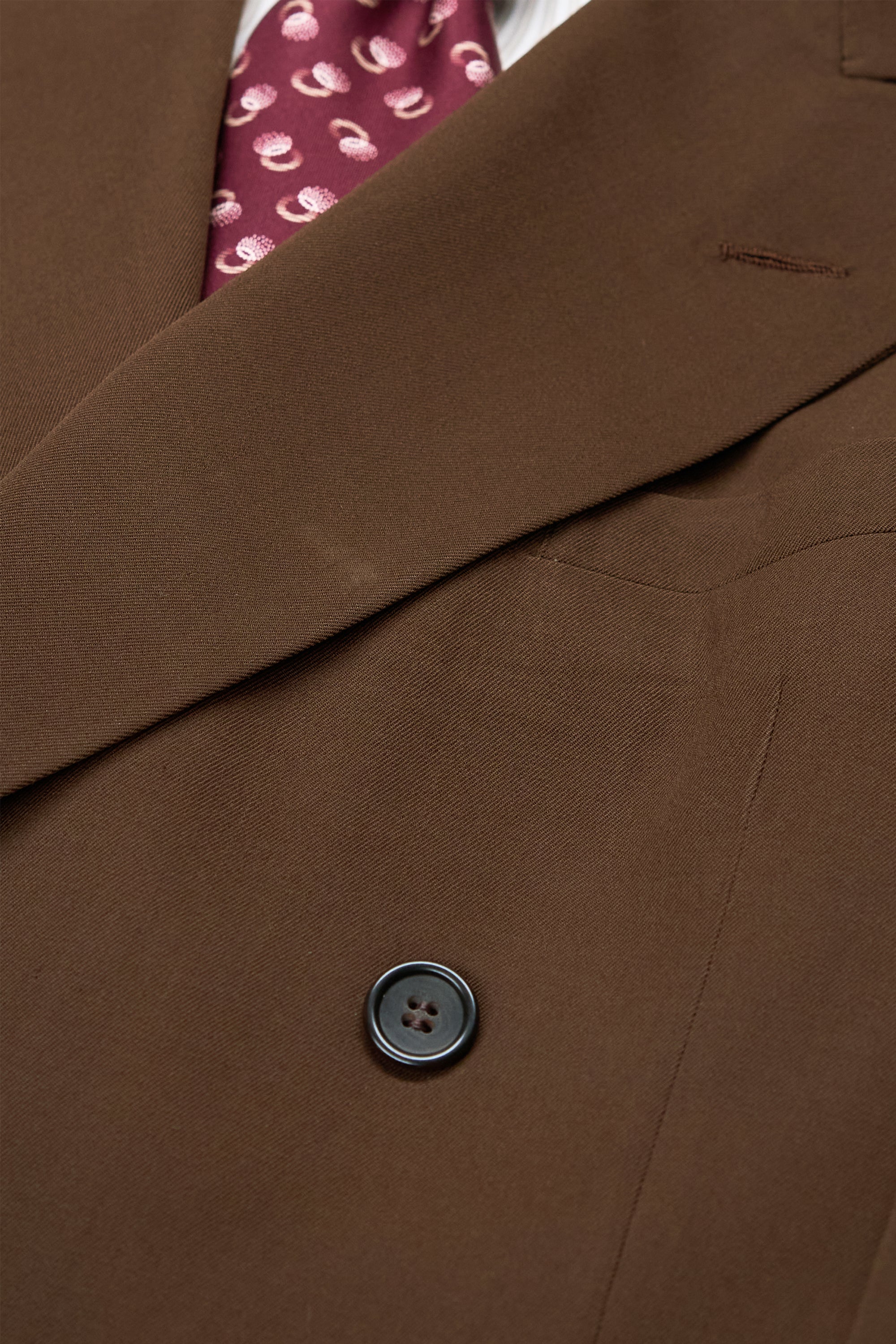 The House of Worsted-tex Brown Wool DB Sport Coat