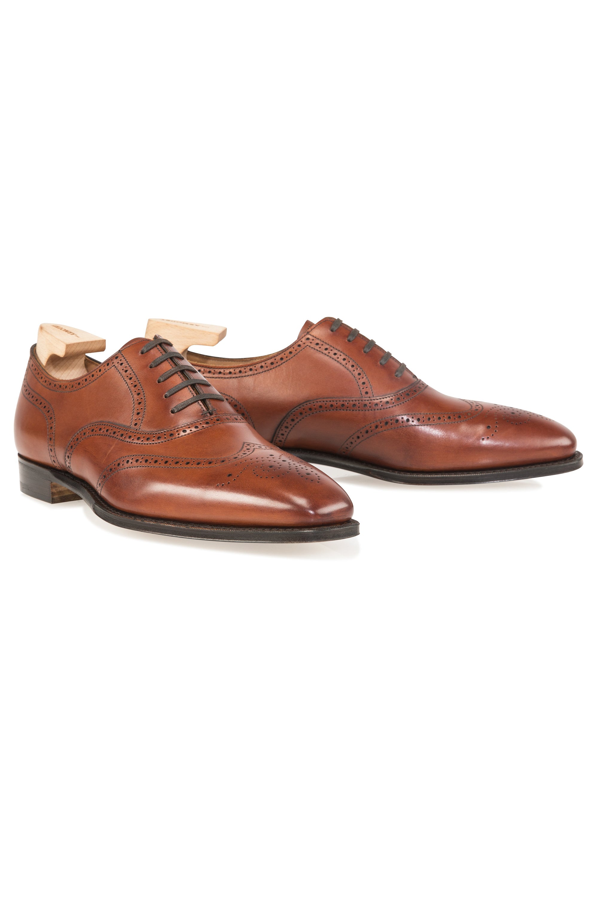 The Armoury Hajime 100355 Gloucester Chestnut Calf Oxford Shoes *factory seconds*
