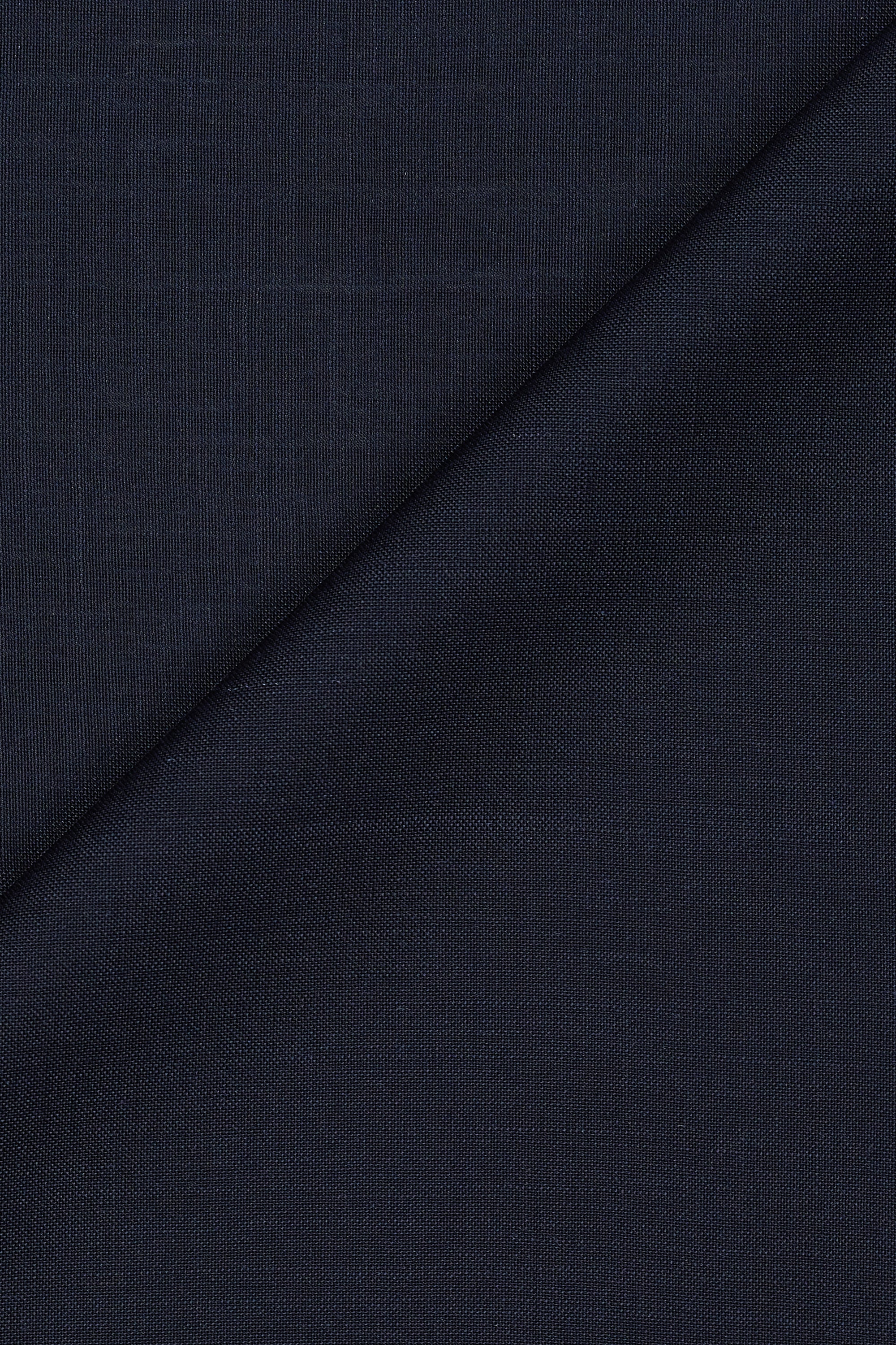 Taylor & Lodge Navy Blue Wool-Mohair Cloth - 8.6m