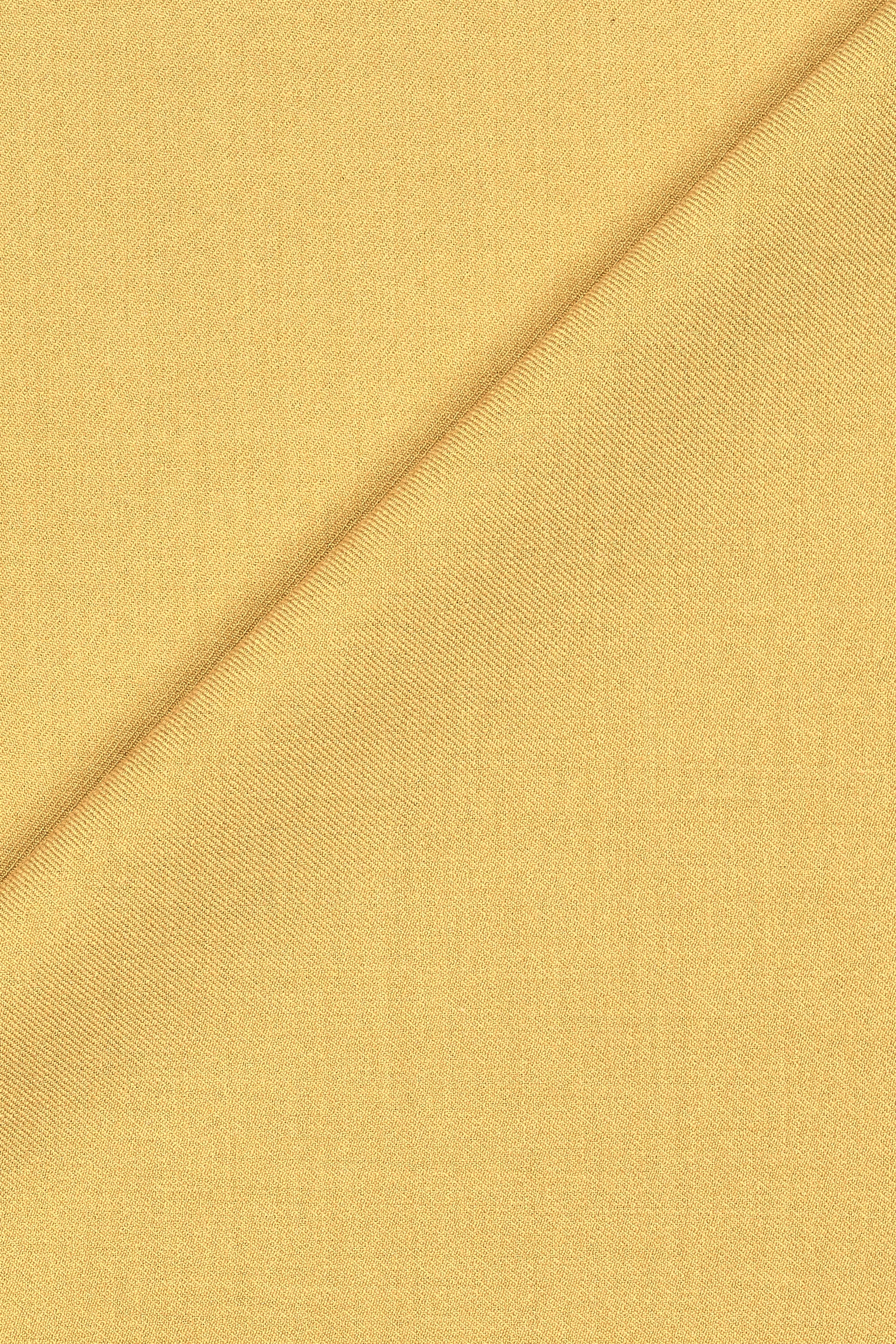 E.Thomas Mustard Wool-Silk Cloth - 2m