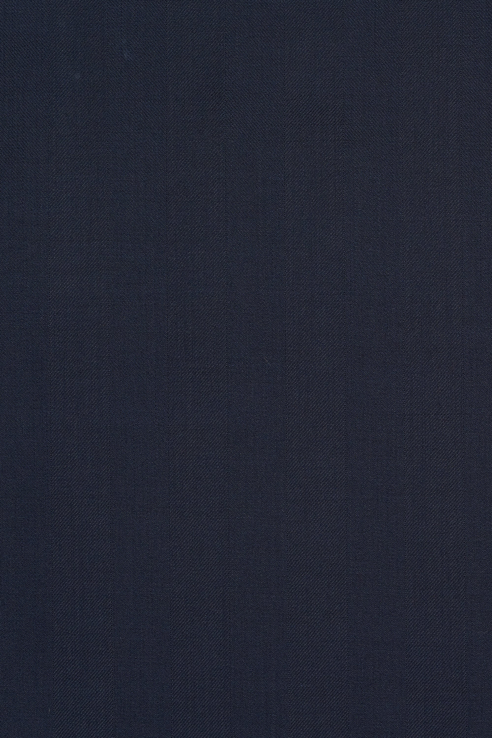 Carlo Barbera 2500U 2-5 Navy Herringbone Wool Cloth - 2m