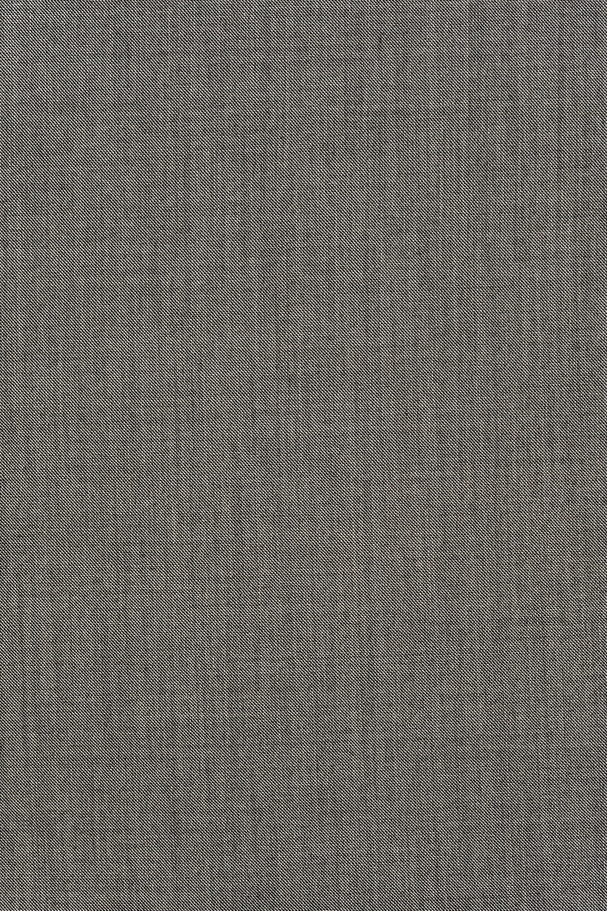 Grey Extrafine Wool with 130's Mink-Cashmere Cloth - 1.5m