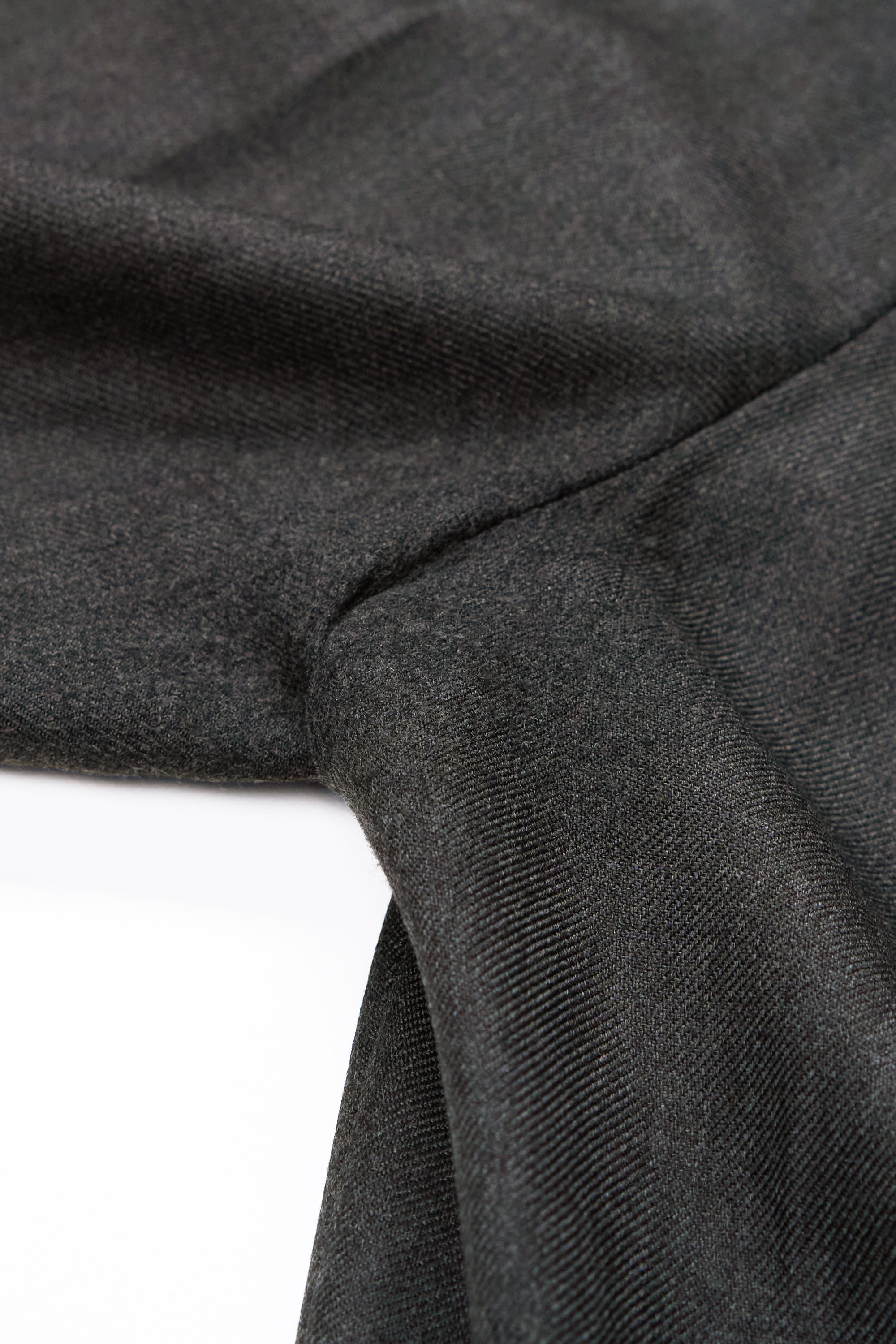 Sciamat Dark Grey Twill Covert Wool Jacket with Ambrosi Trousers