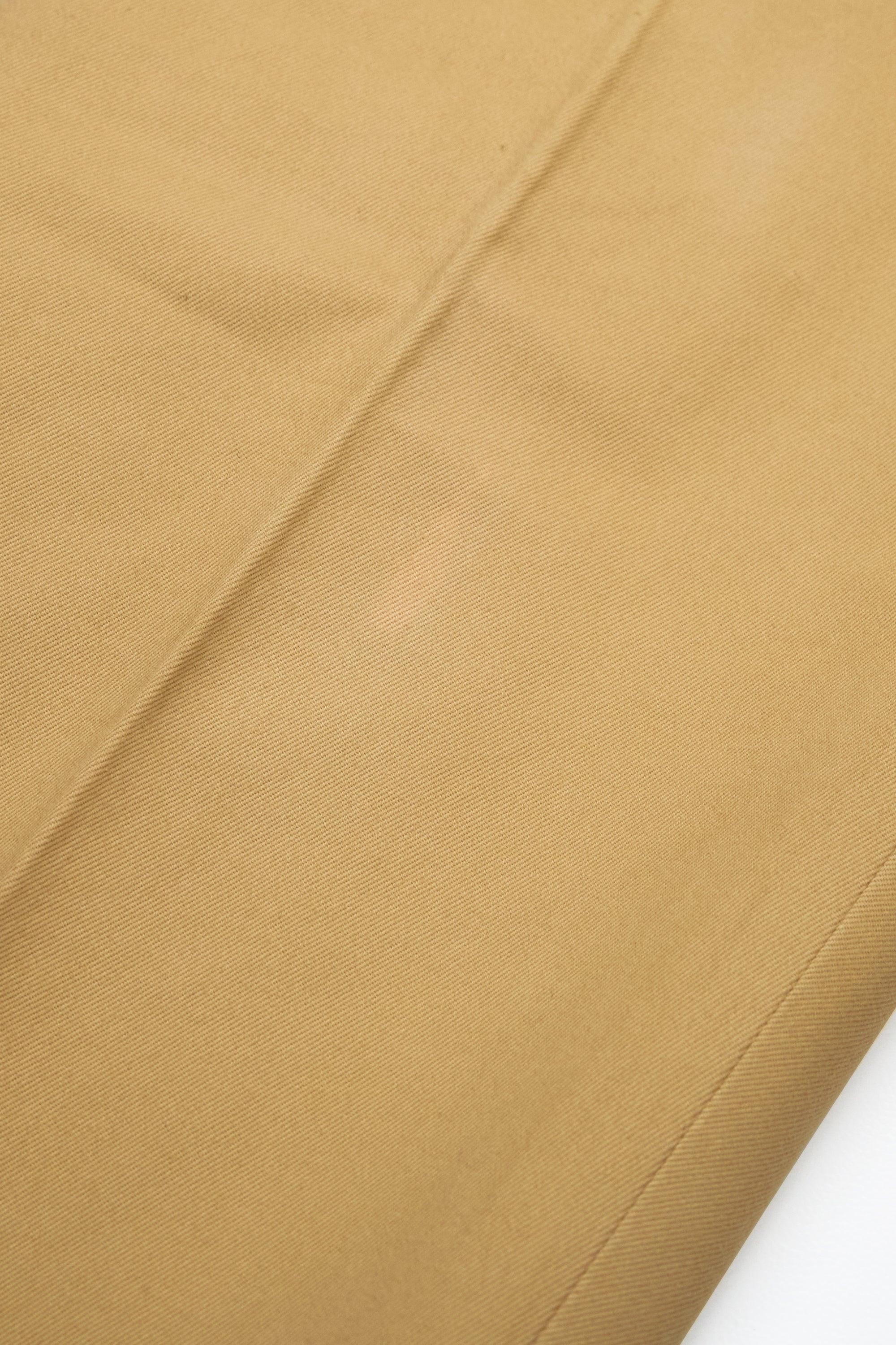 Ambrosi Napoli Yellow Cotton Single Pleat Trousers Bespoke