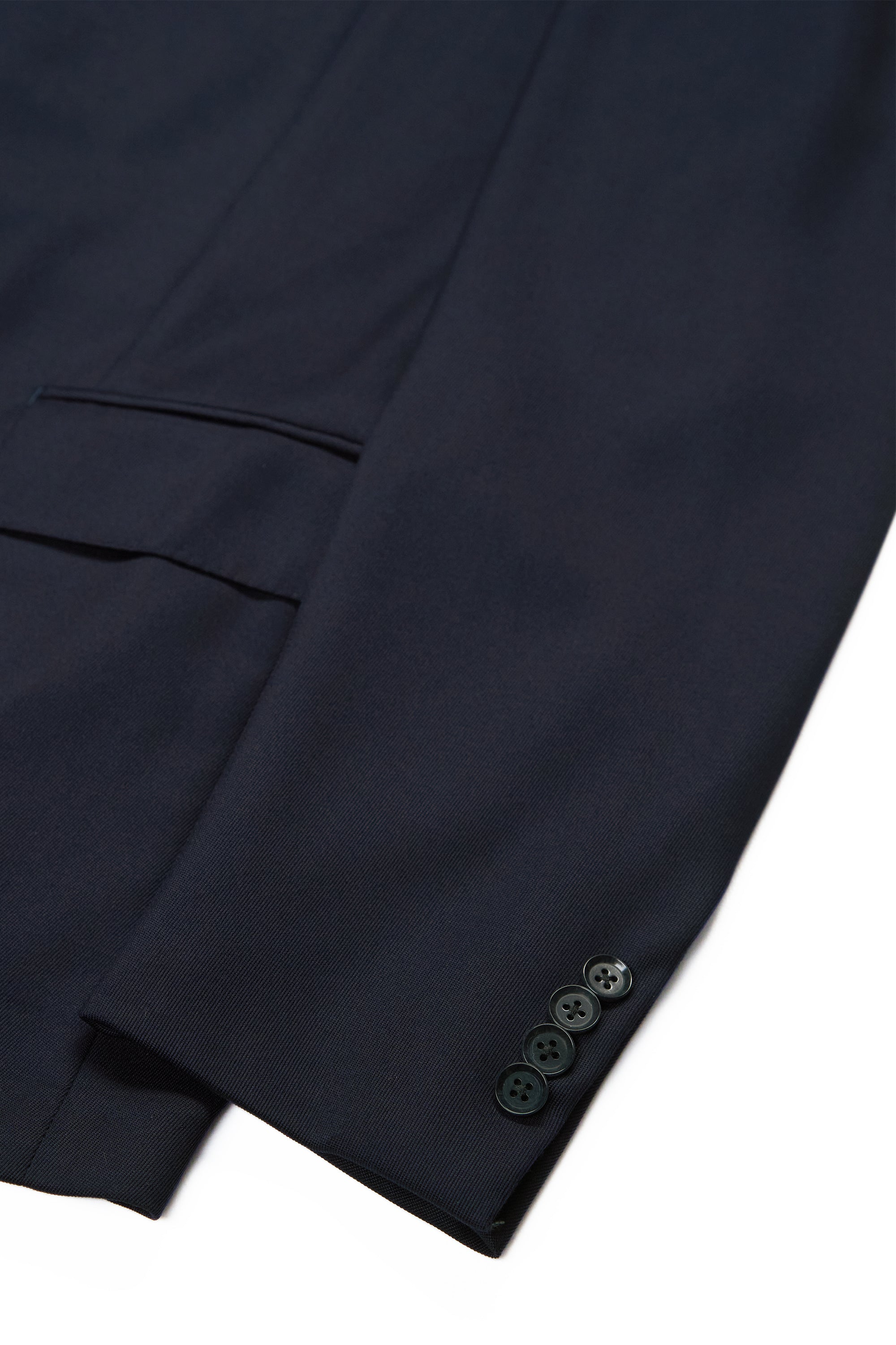 The Armoury Model 3A Navy Covert Wool Suit