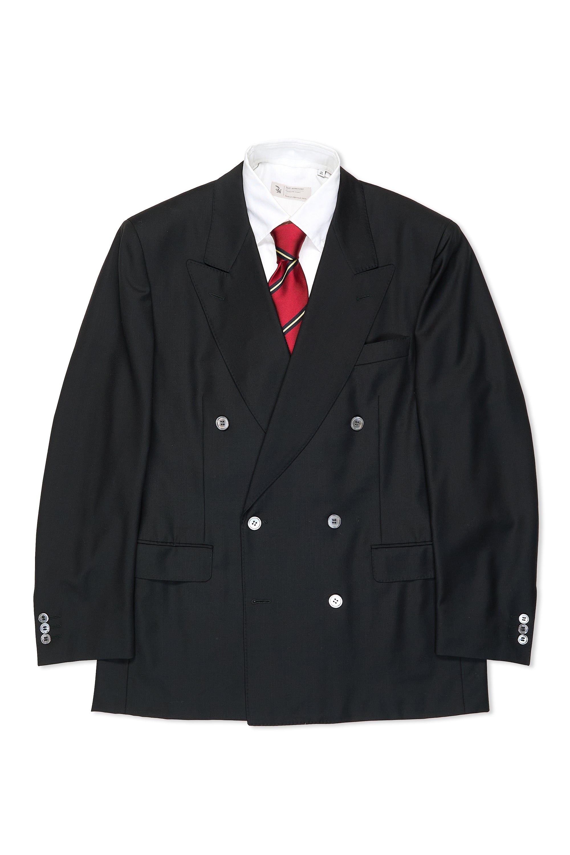 Celine Black Wool Double Breasted Sport Coat