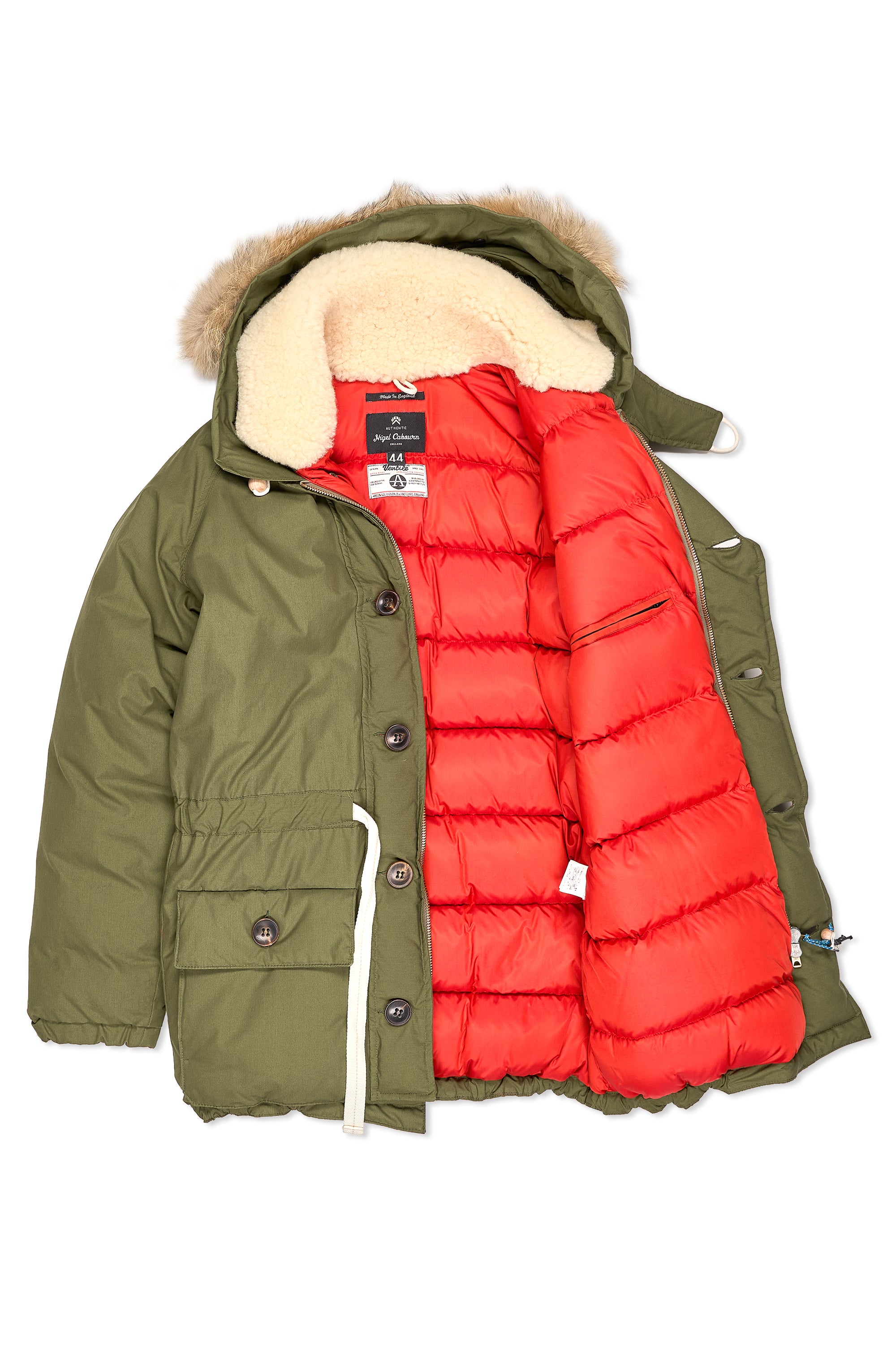 Nigel Cabourn Green OW-9 Everest Parka