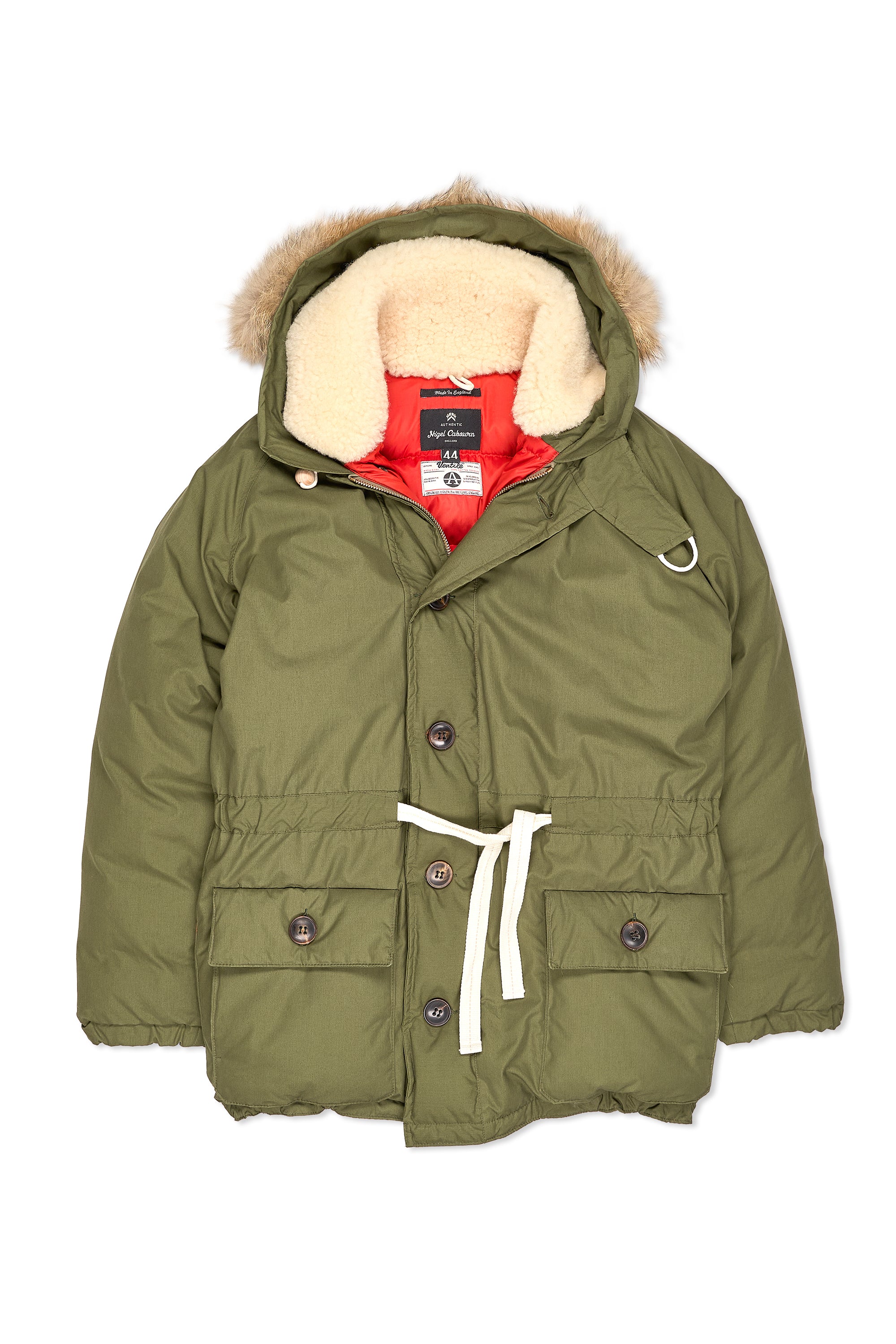 Nigel Cabourn Green OW-9 Everest Parka