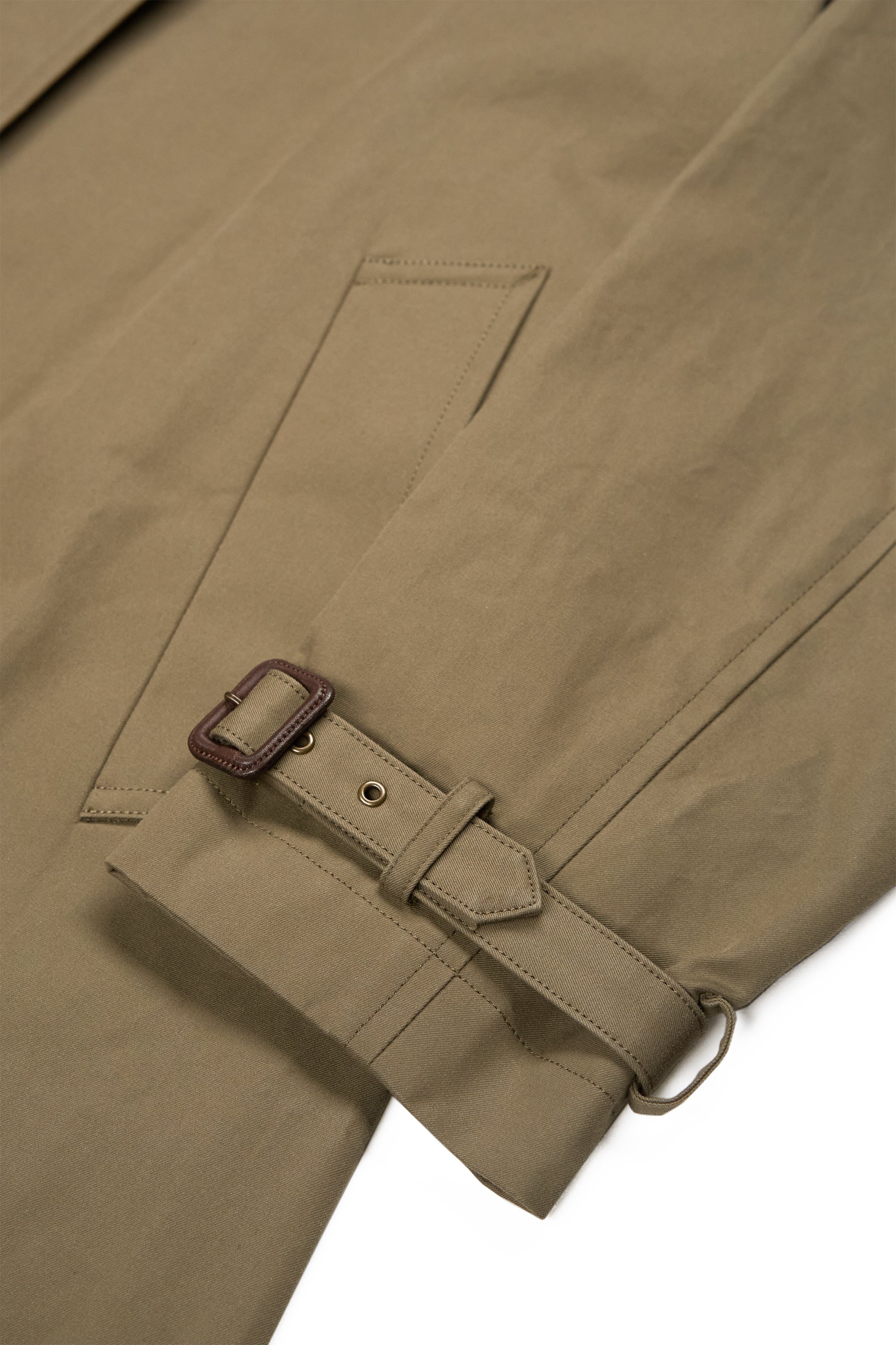 Nigel Cabourn Ladies Dark Green Classic Mac Coat