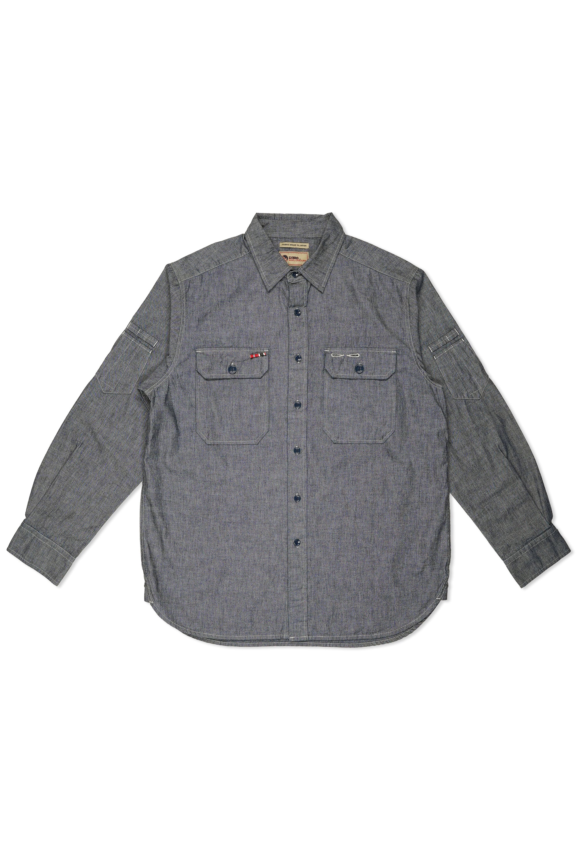 Nigel Cabourn S-53 Indigo Cotton Field Shirt