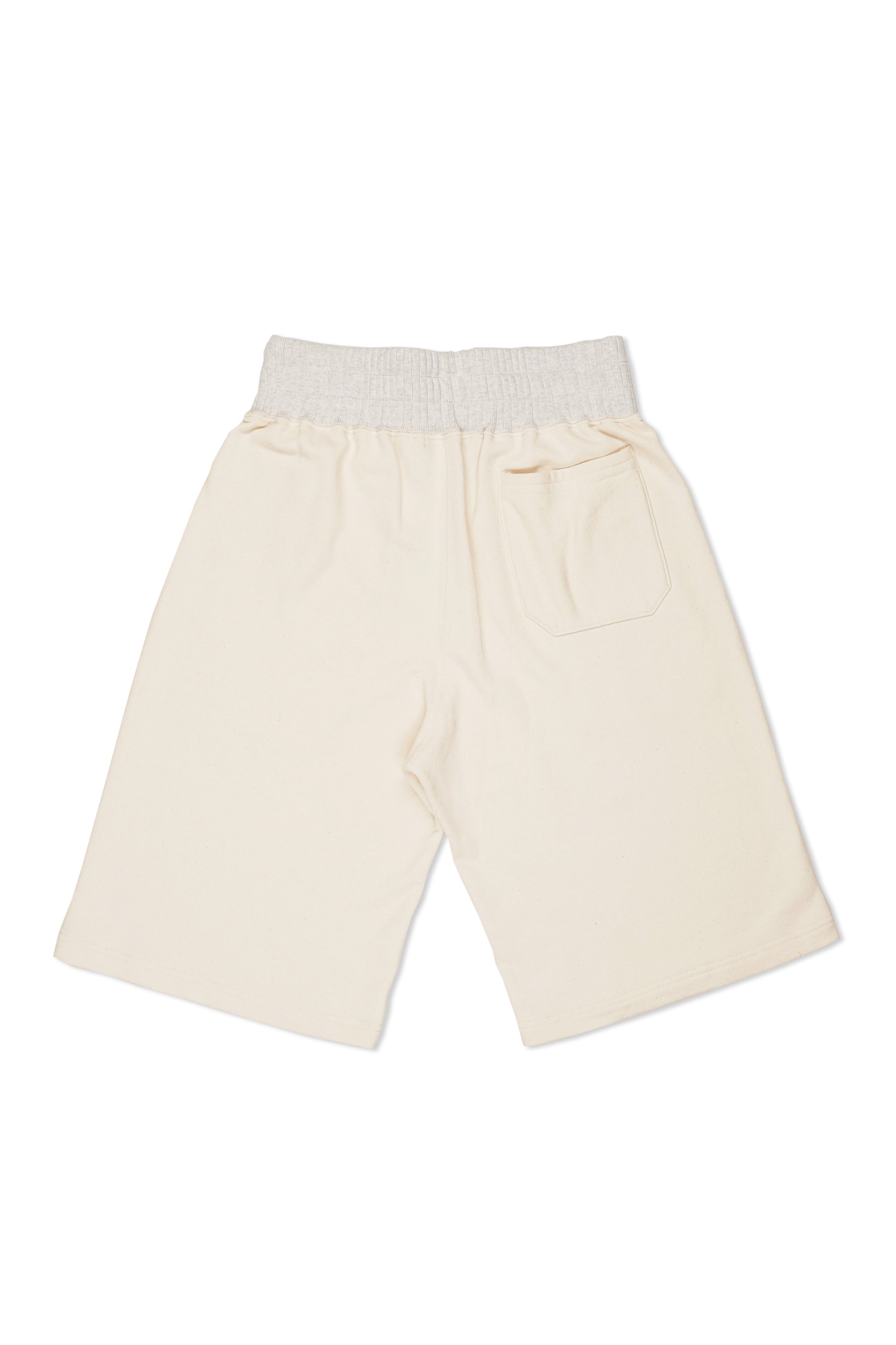 Nigel Cabourn Ivory French Terry Sweat Shorts