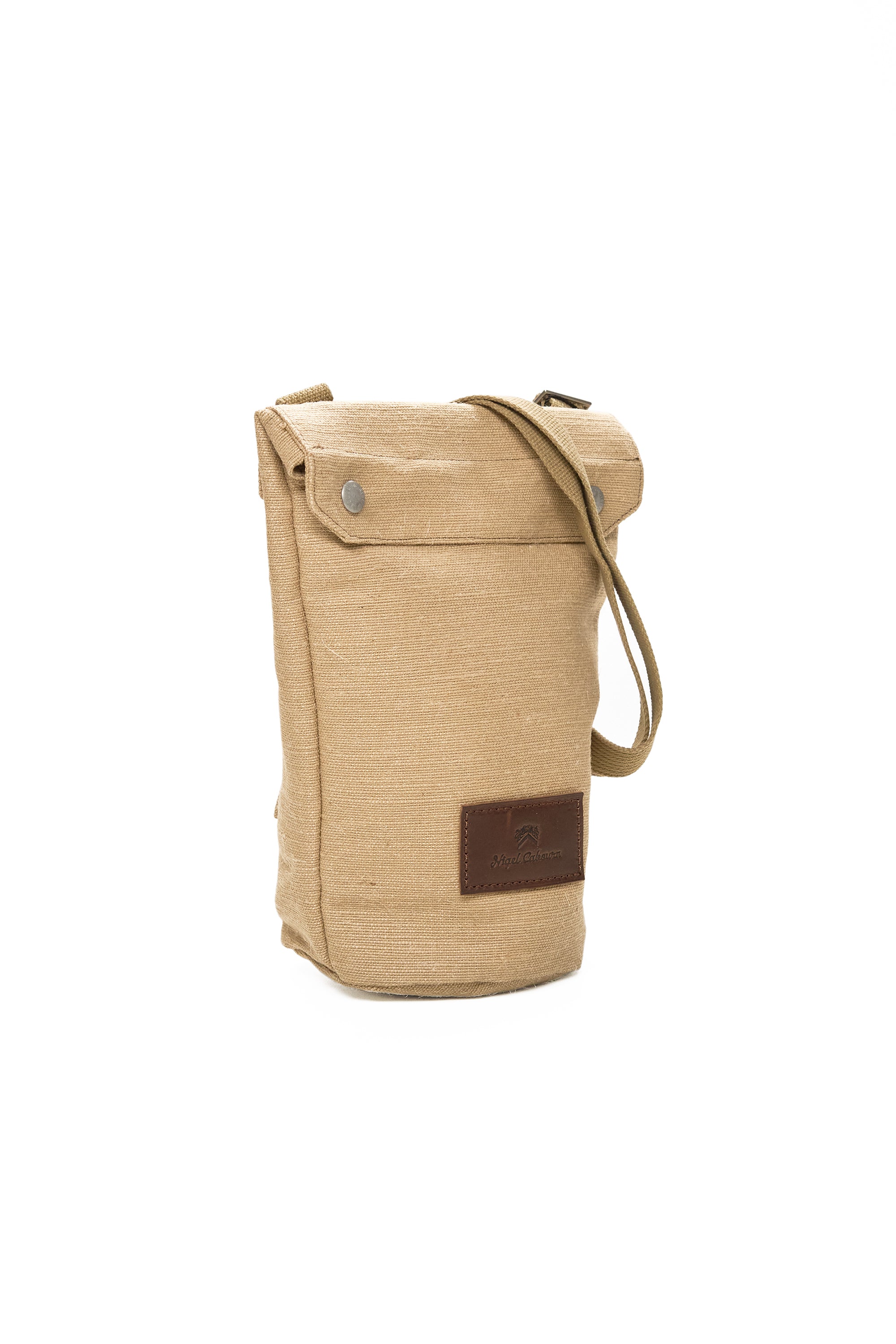 Nigel Cabourn Beige Gunner Shoulder Bag