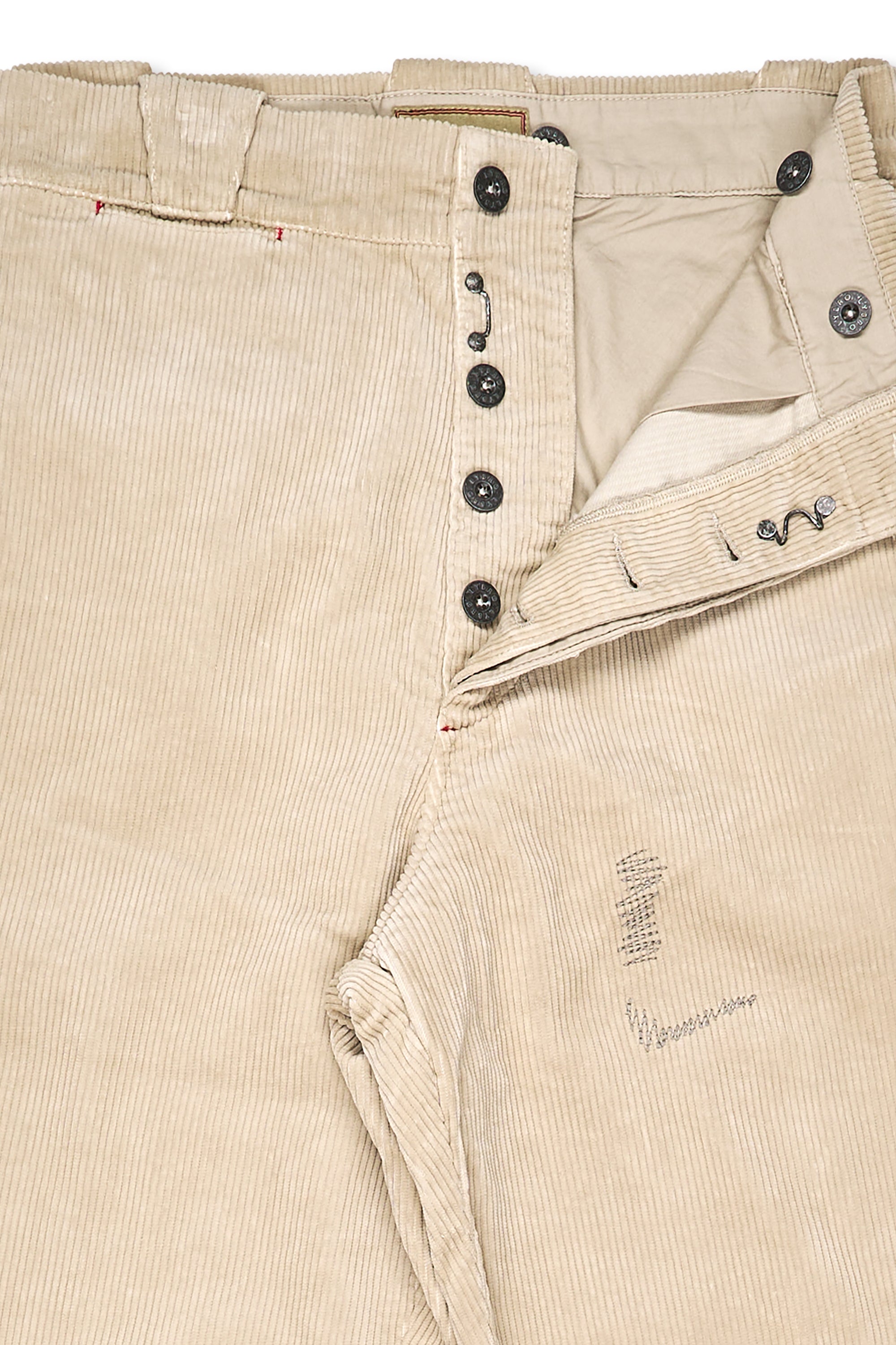 Nigel Cabourn P-52 Beige Corduroy New Work Pant