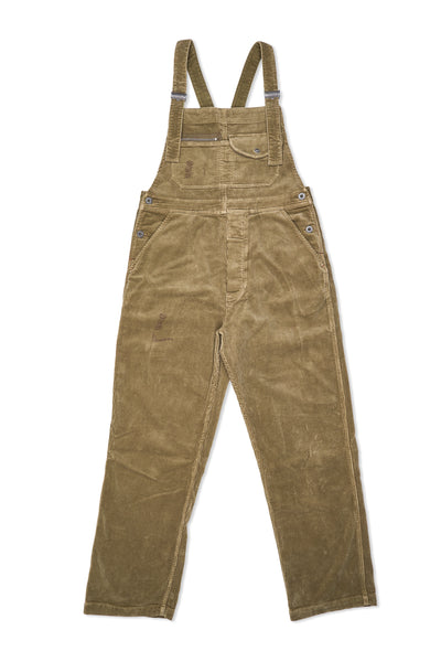 Nigel Cabourn P-53 Brown Corduroy Dungaree – Drop 93