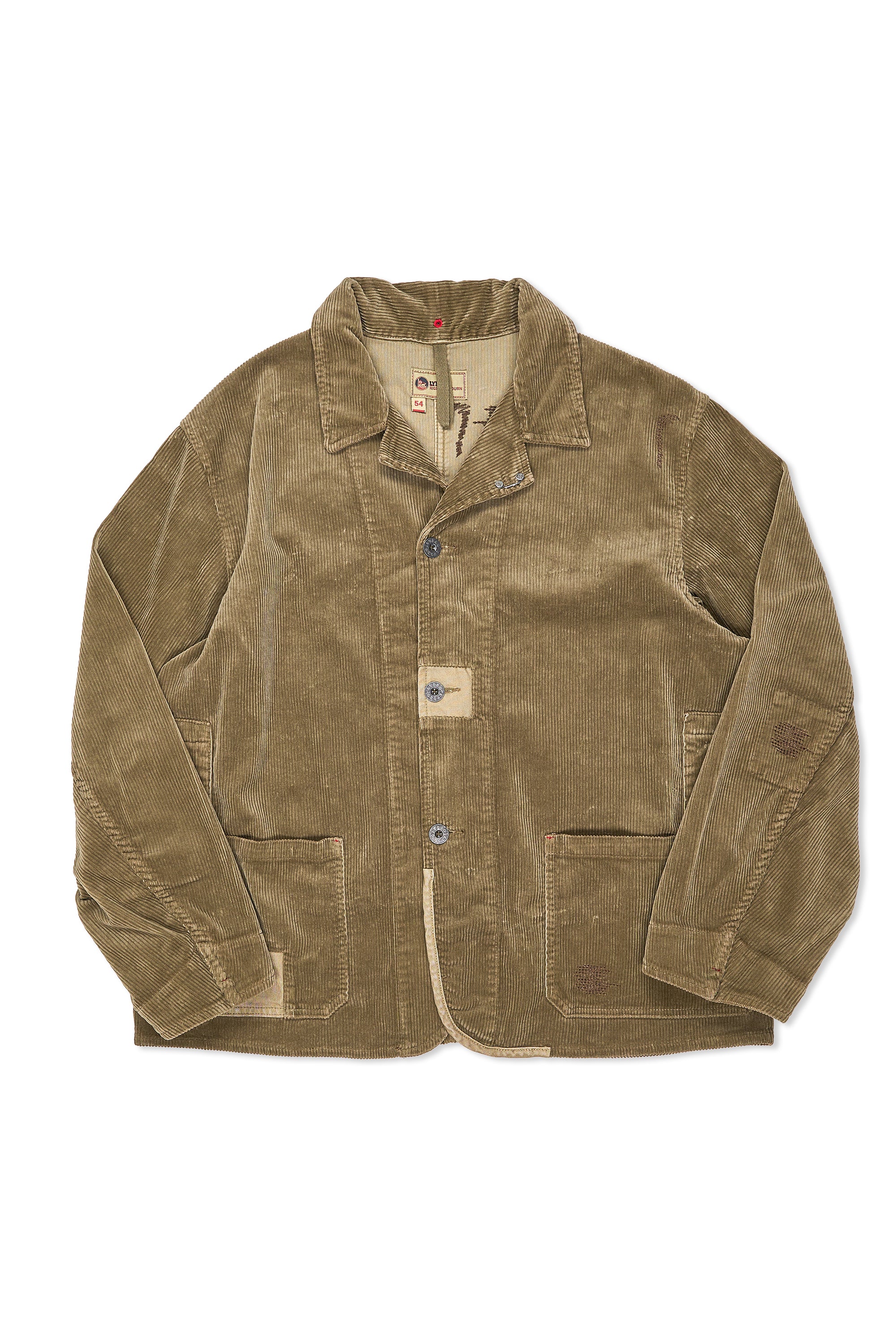 Nigel Cabourn JK-52 Brown Navvie Corduroy Jacket