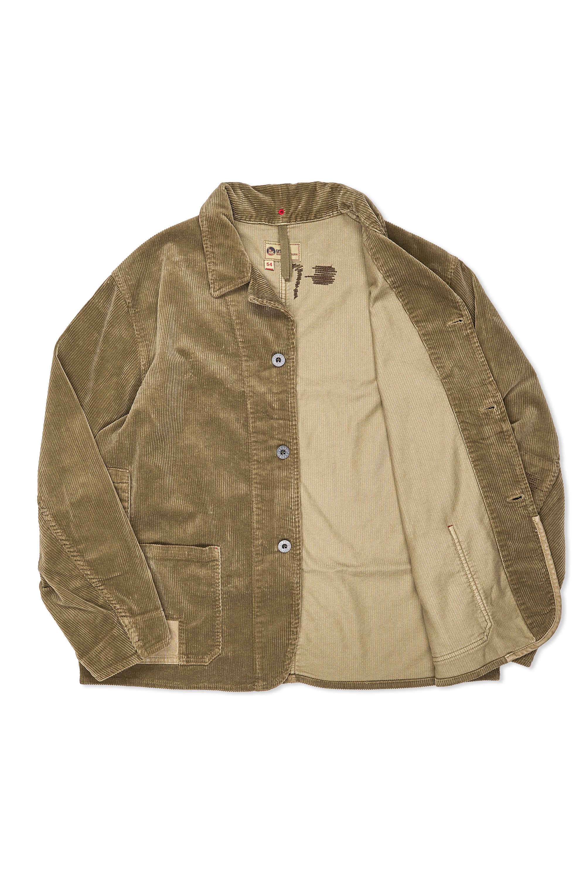 Nigel Cabourn JK-52 Brown Navvie Corduroy Jacket