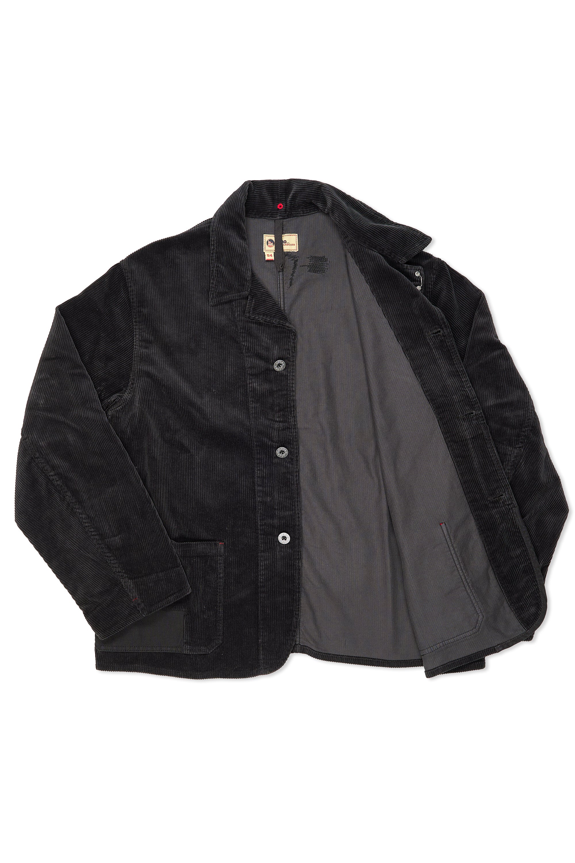 Nigel Cabourn JK-52 Black Navvie Corduroy Jacket