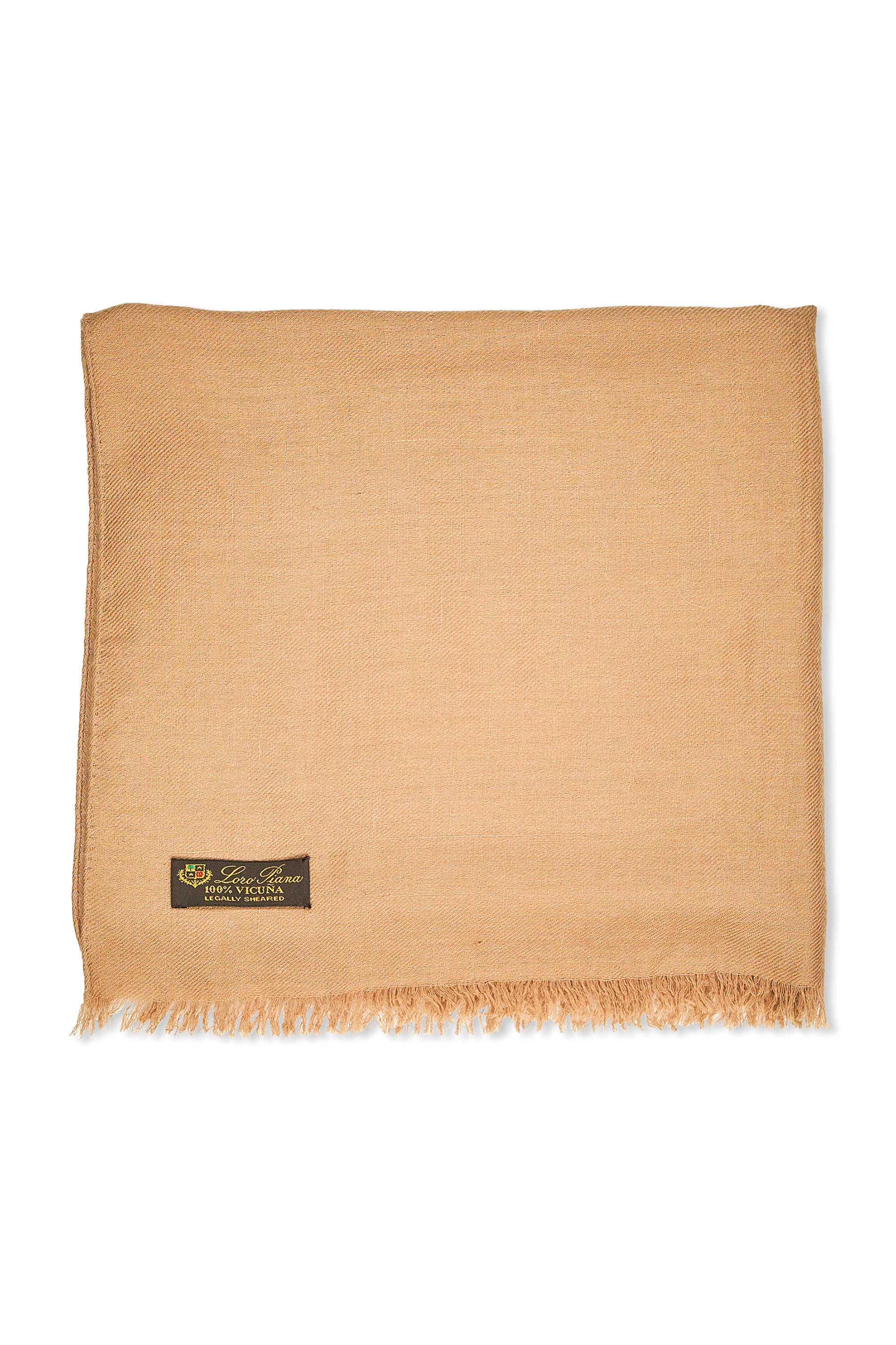 Loro Piana Beige Vicuna Scarf