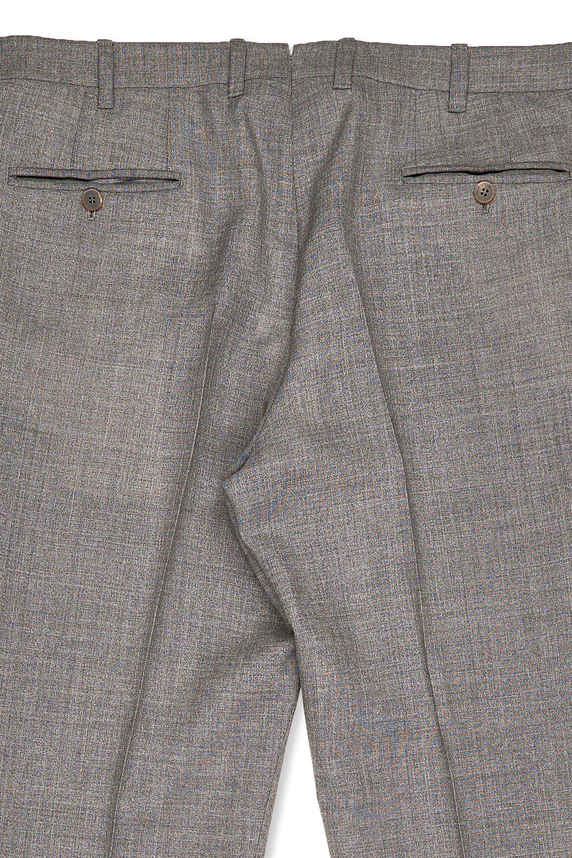 Orazio Luciano Light Grey Wool Suit