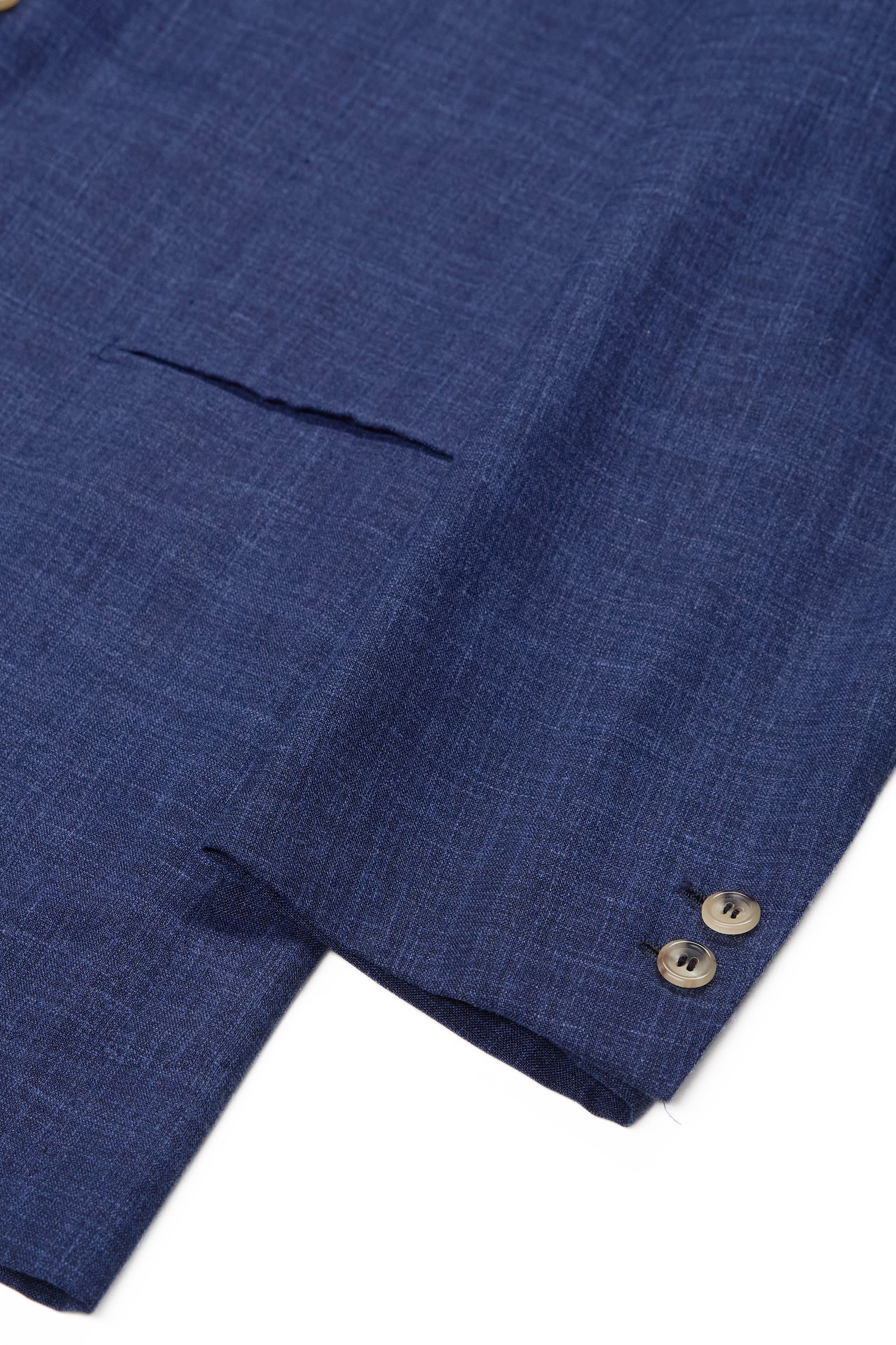 Orazio Luciano Blue Wool Sport Coat