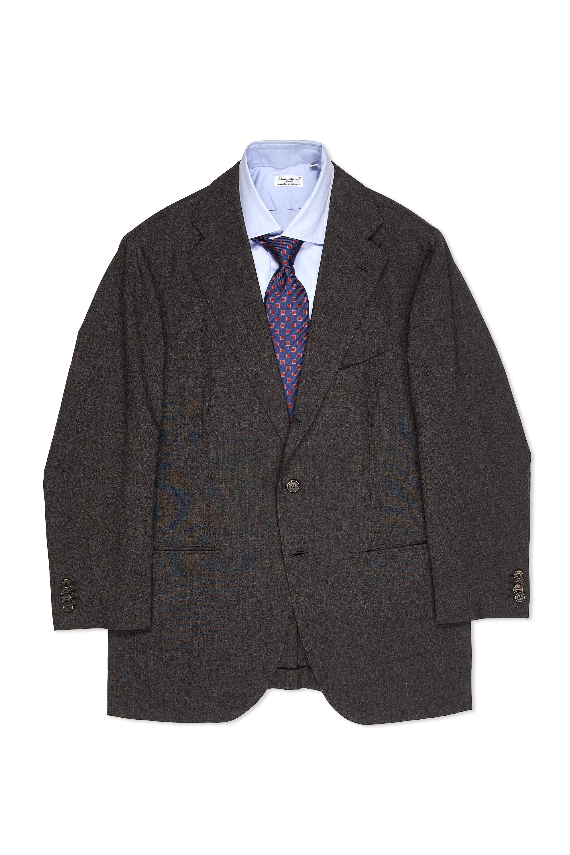 Orazio Luciano Dark Grey Wool Sport Coat