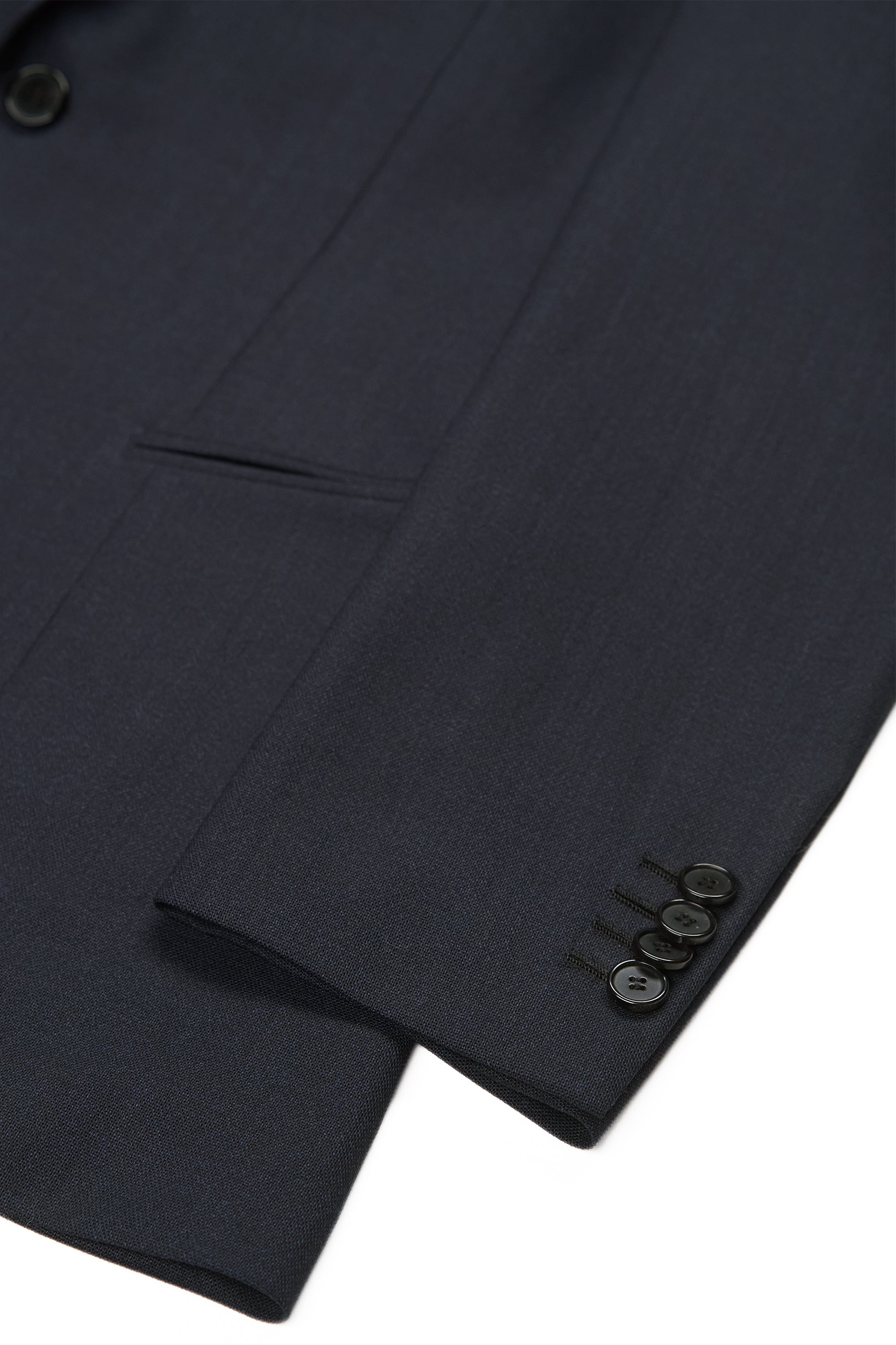 Casa Del Sarto Navy 4-ply Wool Sport Coat Bespoke