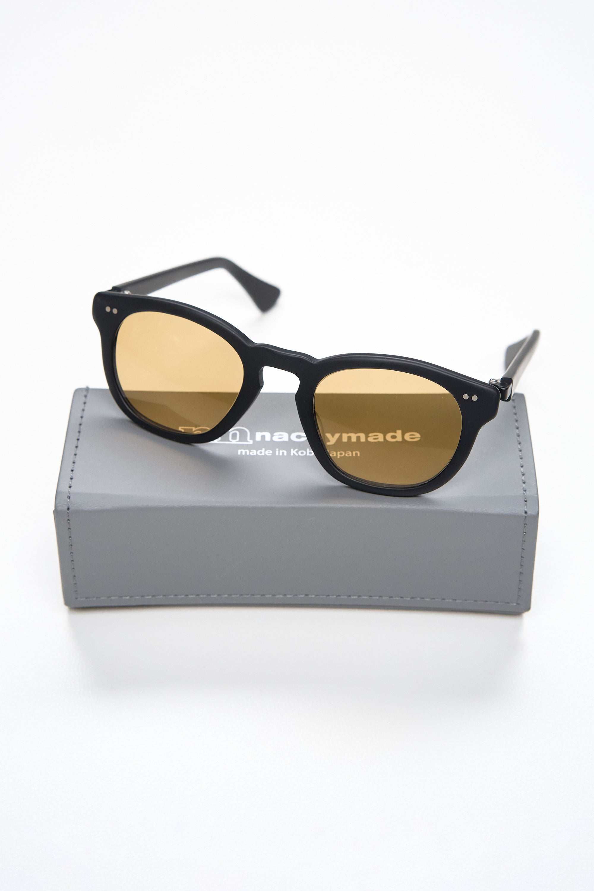 Nackymade Sunglasses - Black/Camel