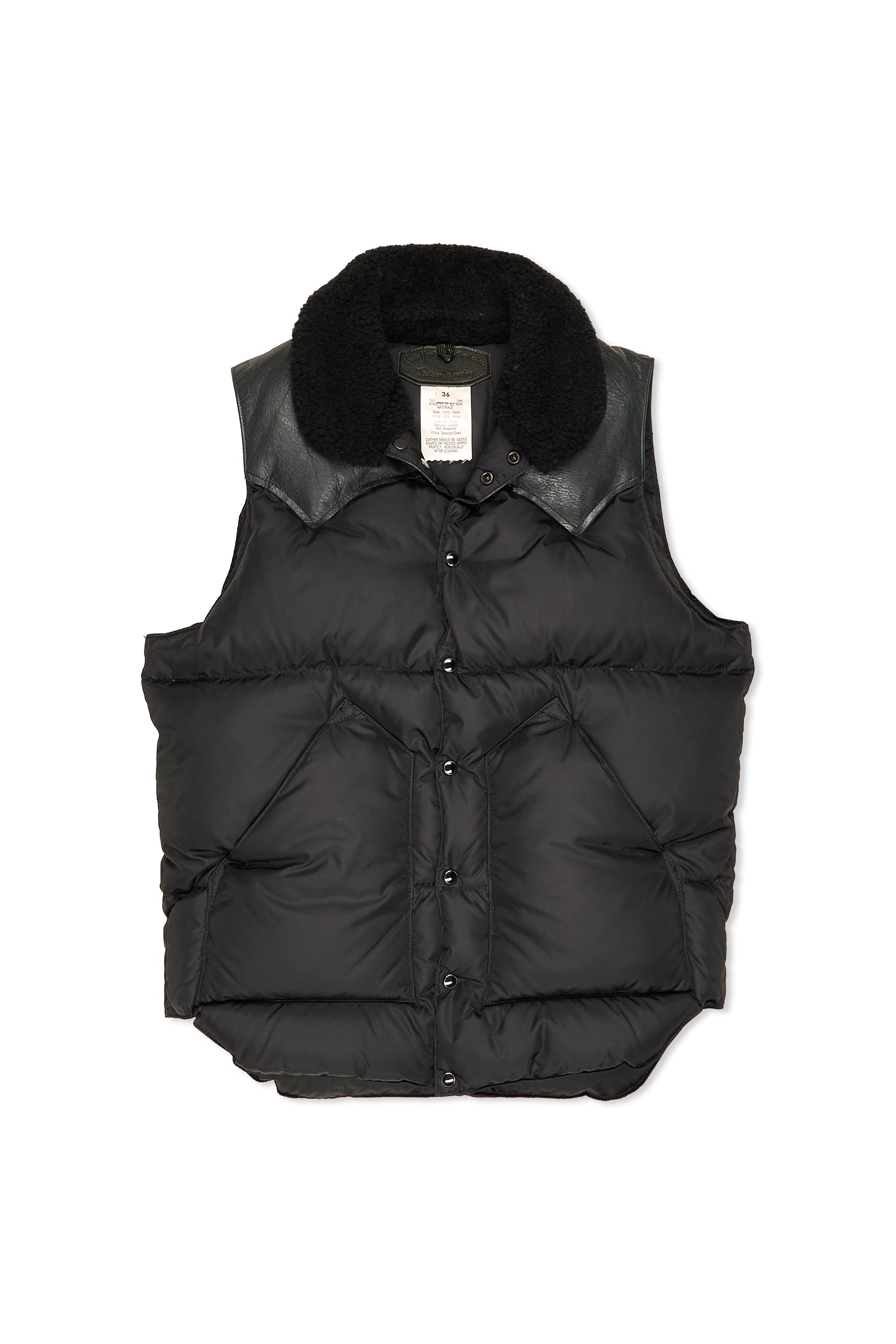 Rocky Mountain Featherbed 200-212-02 Black Christy Vest