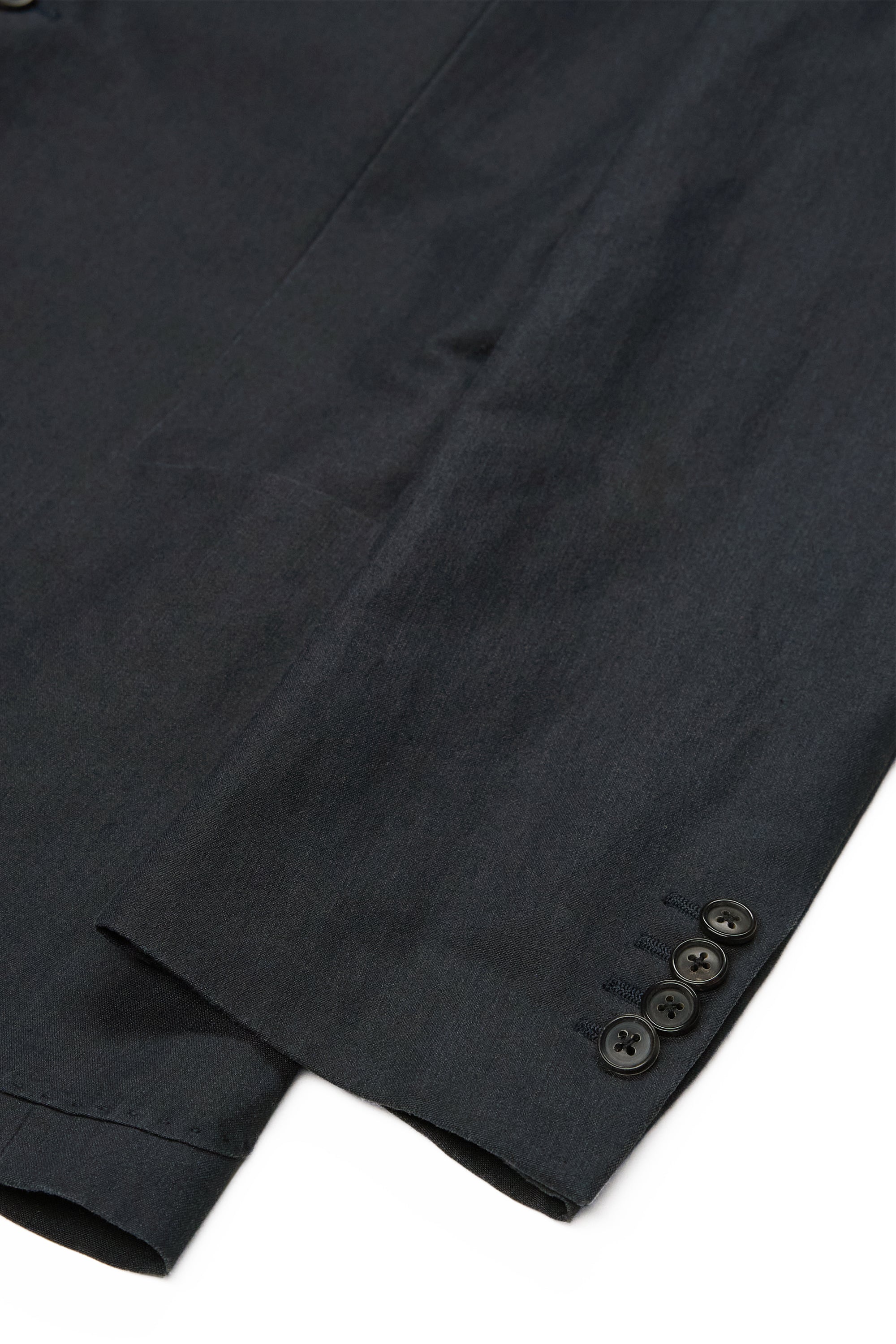 Hermès Charcoal Blue Silk/Paper Fibers Sport Coat