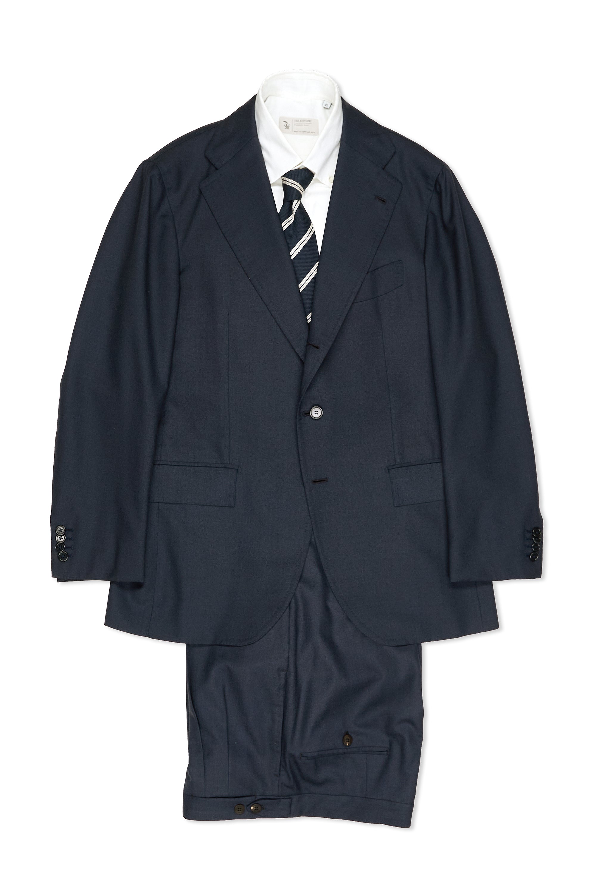 Orazio Luciano Navy Wool Suit