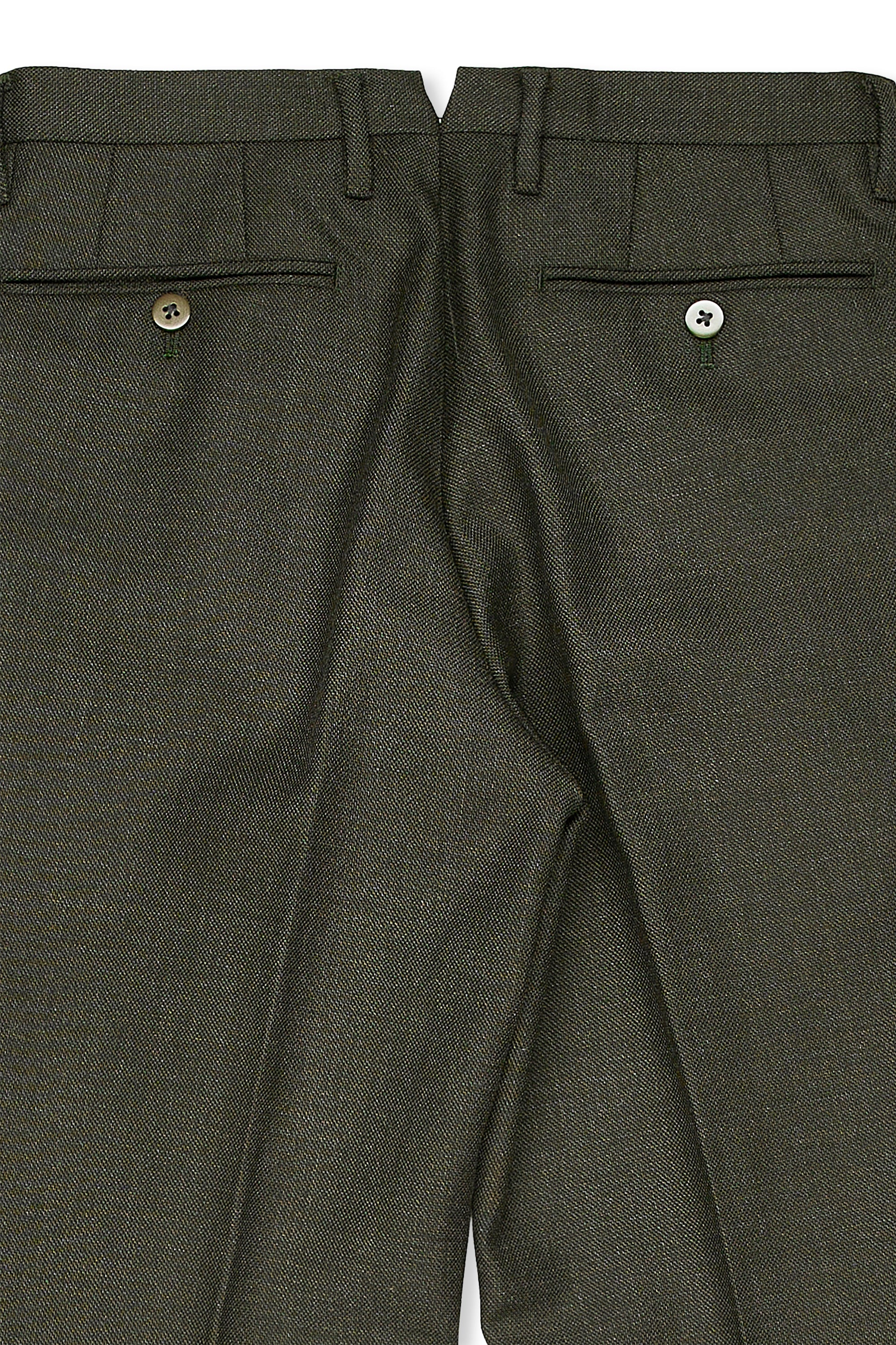 United Arrows Sovereign Dark Green Wool Suit